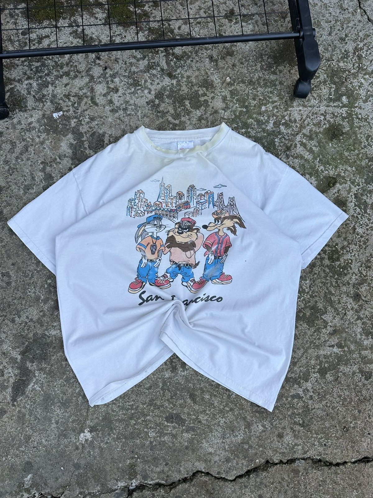Vintage × Warner Bros Vintage Looney Tunes San Francisco Shirt Men's Size XL Size US XL / EU 56 / 4 - 1 Thumbnail