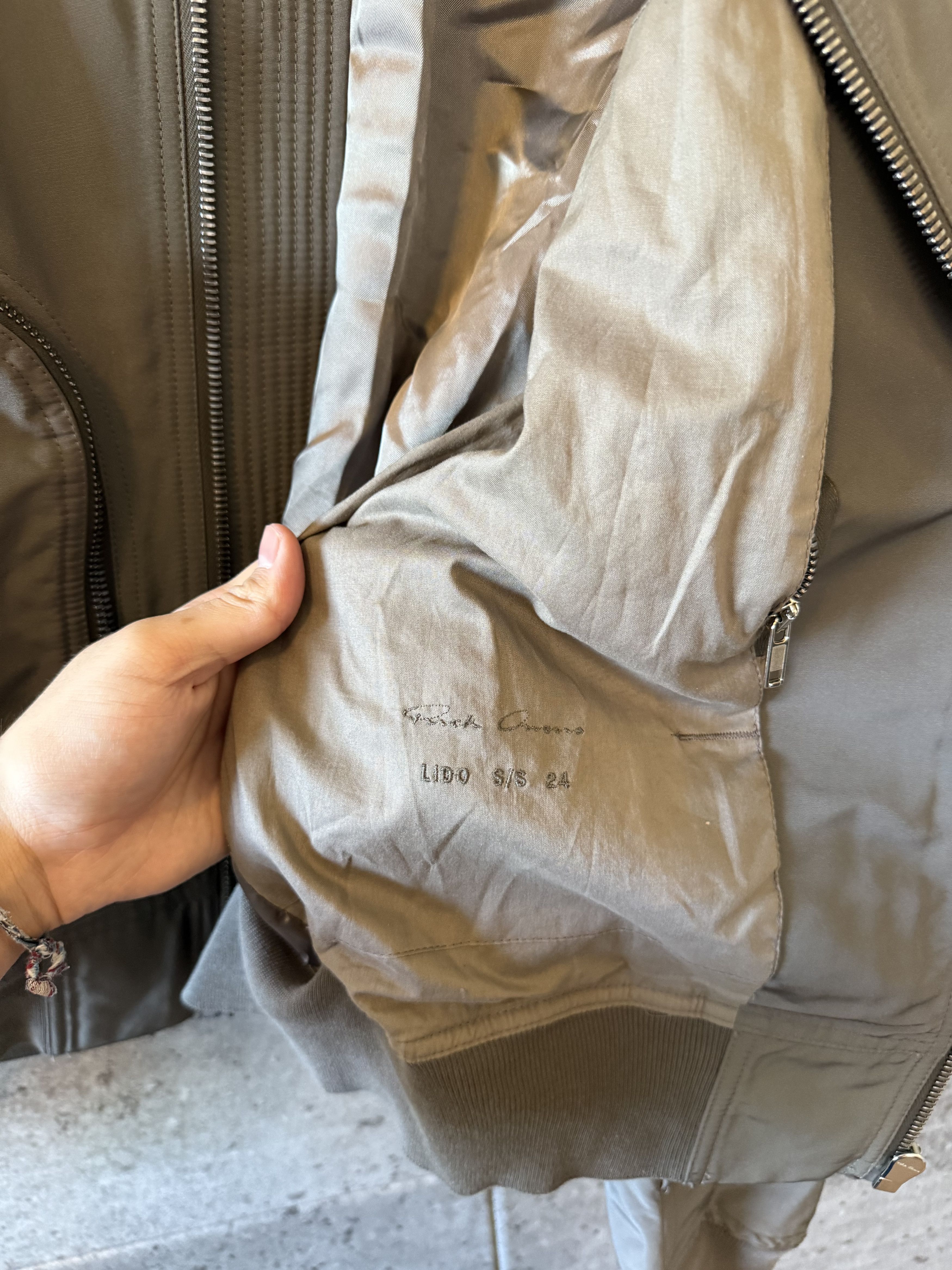 Rick Owens Rick Owens bauhaus flight bomber jacket Size US M / EU 48-50 / 2 - 5 Thumbnail