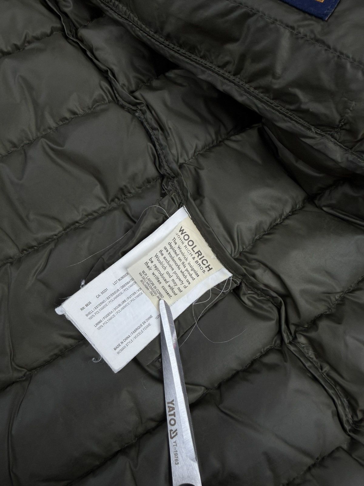 Woolrich Woolen Mills Women’s Woolrich Ramar Cloth Hooded Parka Jacket Olive M Size M / US 6-8 / IT 42-44 - 14 Thumbnail