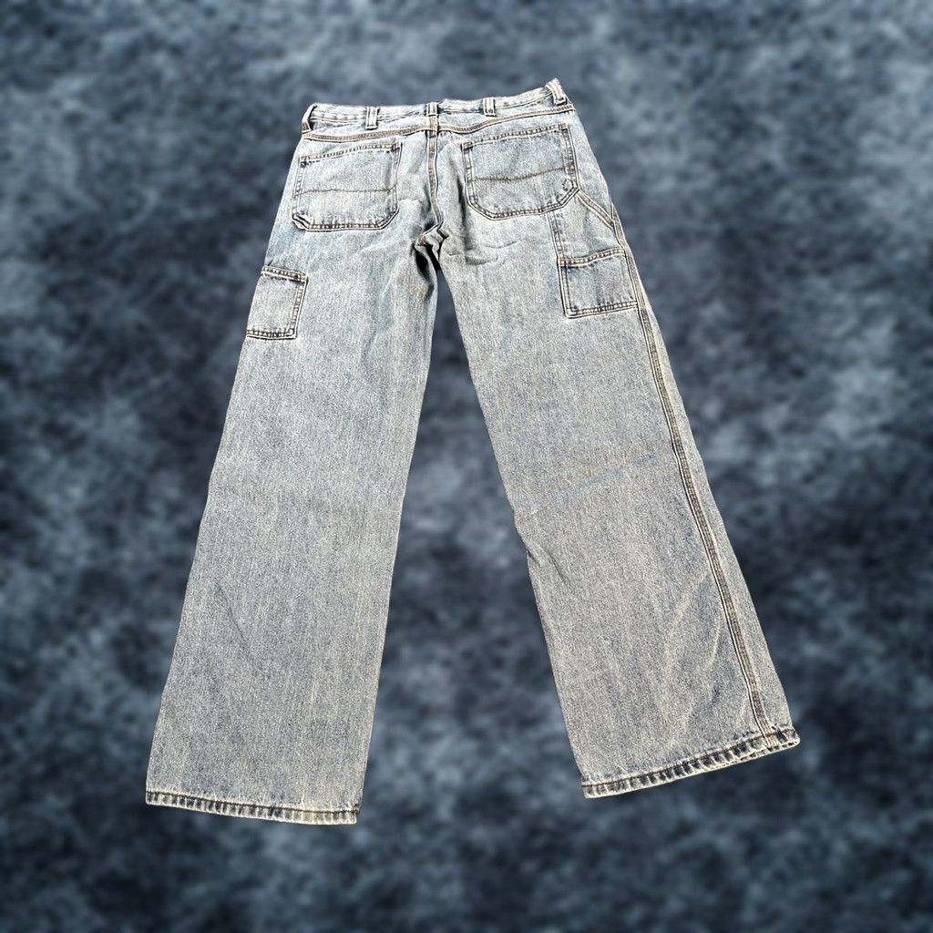 Faded Glory VINTAGE Faded Glory Jeans Mens 34x31 Denim Pants Relaxed Carpenter Utility Blue 5-Pocket Belt Loops Size US 34 / EU 50 - 1 Thumbnail