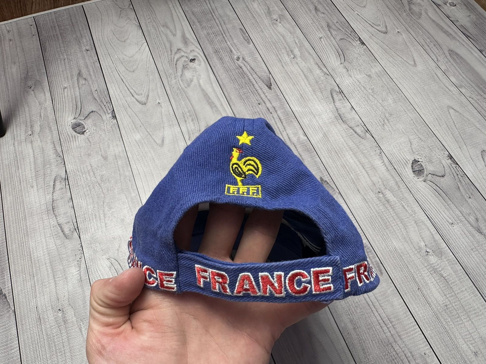 Vintage Vintage France soccer cap logo rare Size ONE SIZE - 3 Thumbnail