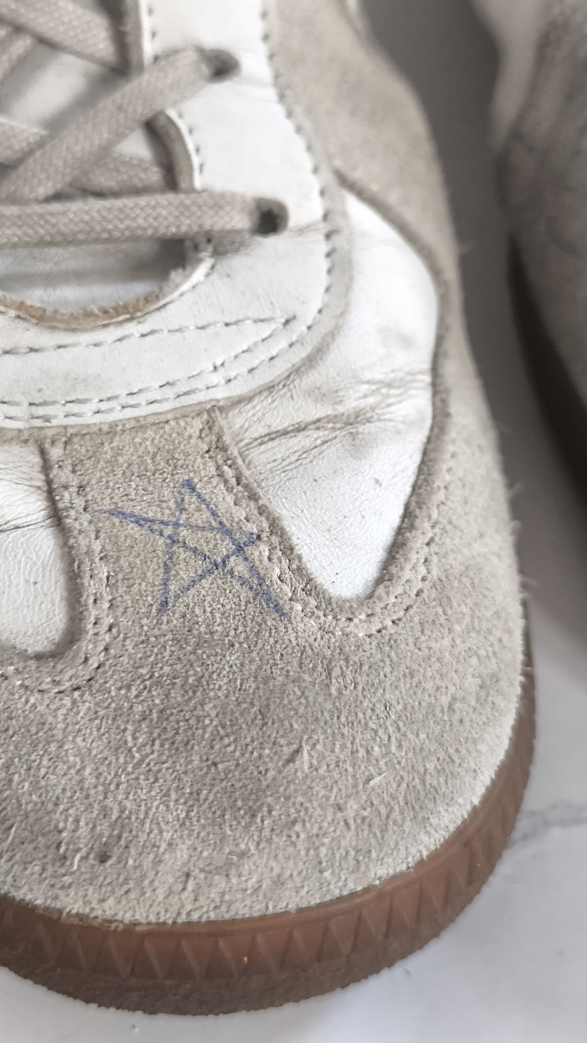 Maison Margiela 1/1 Unique Hand Drawn 2006 Turin Olympic Games Size US 9 / EU 42 - 6 Thumbnail