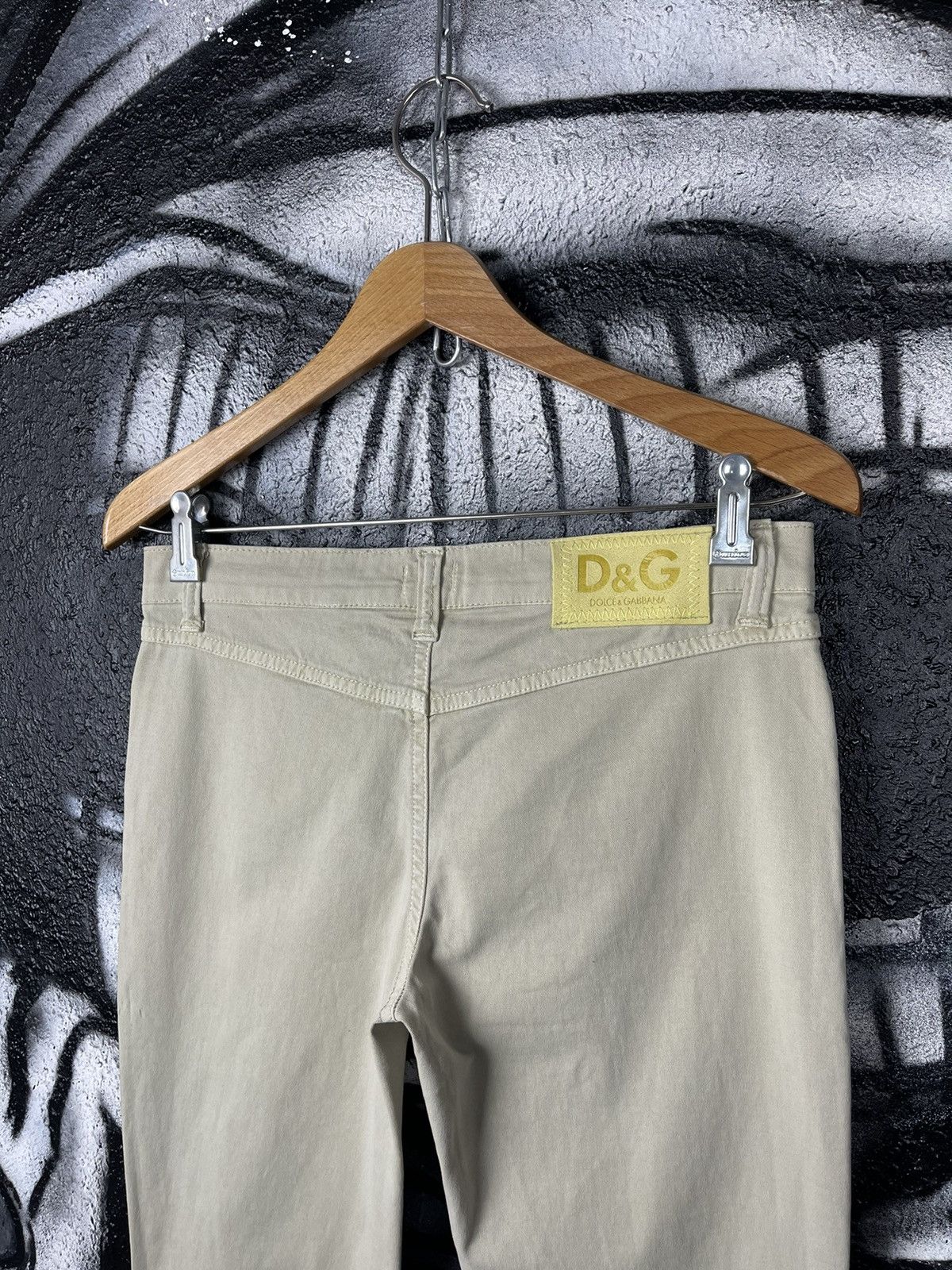 Dolce & Gabbana Dolce & Gabanna Vintage Flared Pants Women’s Size 27 Size 27" / US 4 / IT 40 - 14 Thumbnail