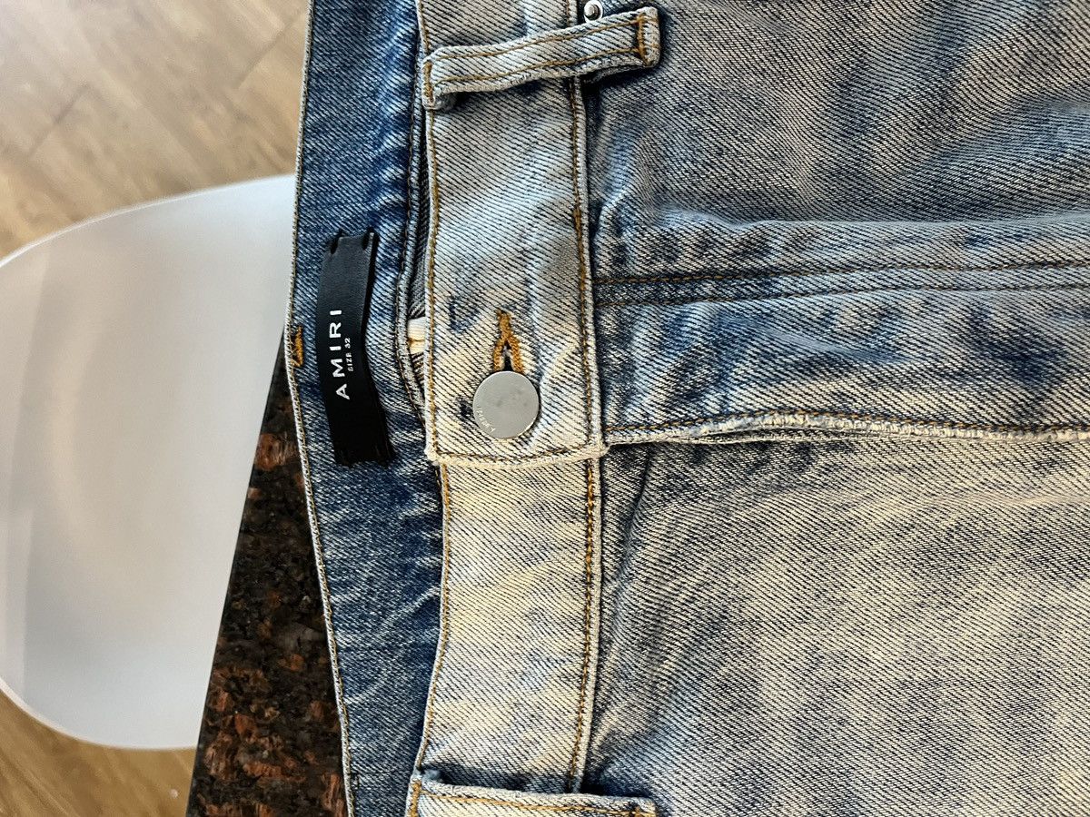 Amiri Amiri Straight Leg Carpenter Distressed Size US 32 / EU 48 - 4 Thumbnail