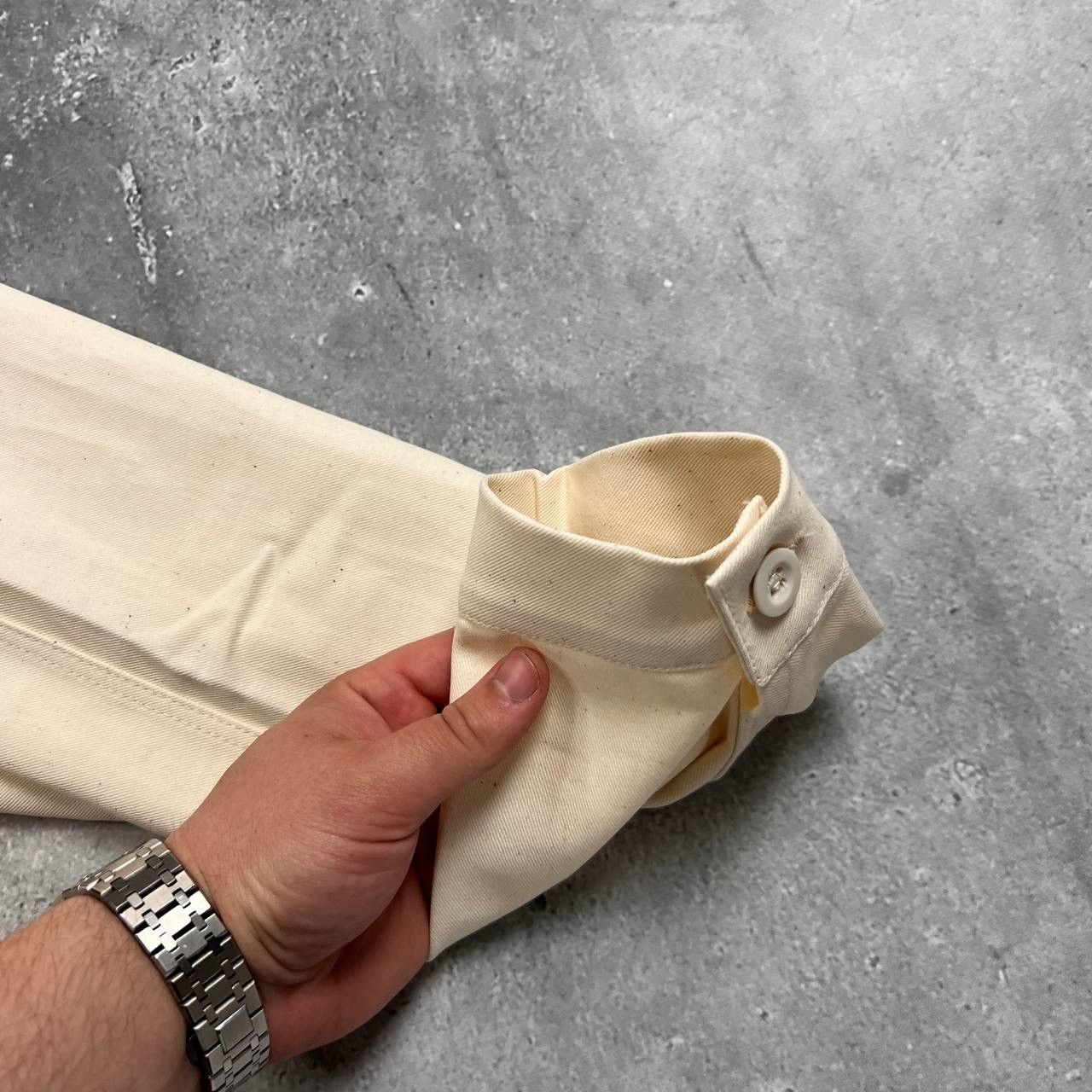 Le Laboureur Vintage 70s 80s Work 4-Pocket Chore Jacket Beige Size 50 Size US M / EU 48-50 / 2 - 13 Thumbnail