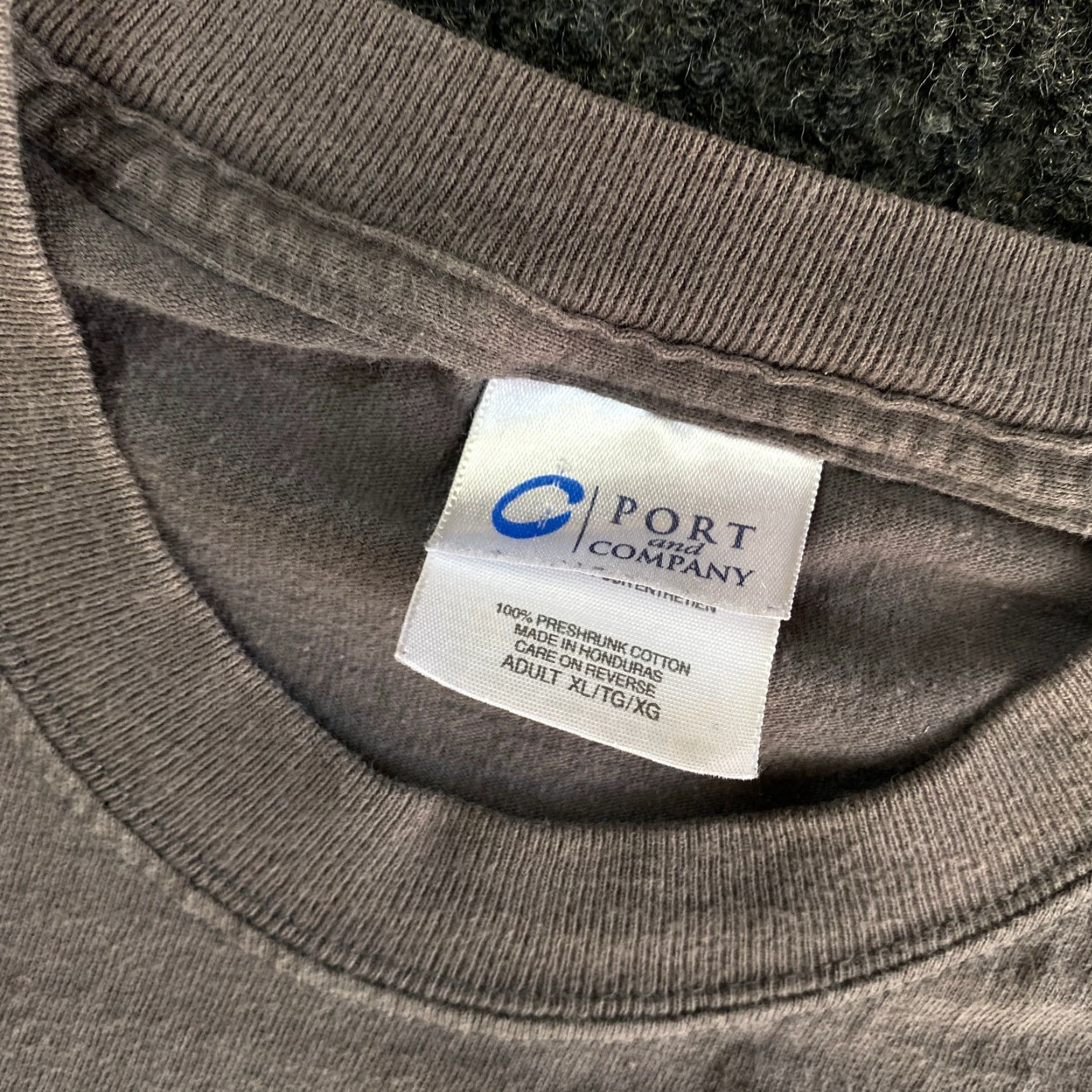 Port Authority VINTAGE Ron Strmiska Racing 90s T-Shirt Gray XL Unisex Adults Size US XL / EU 56 / 4 - 4 Thumbnail