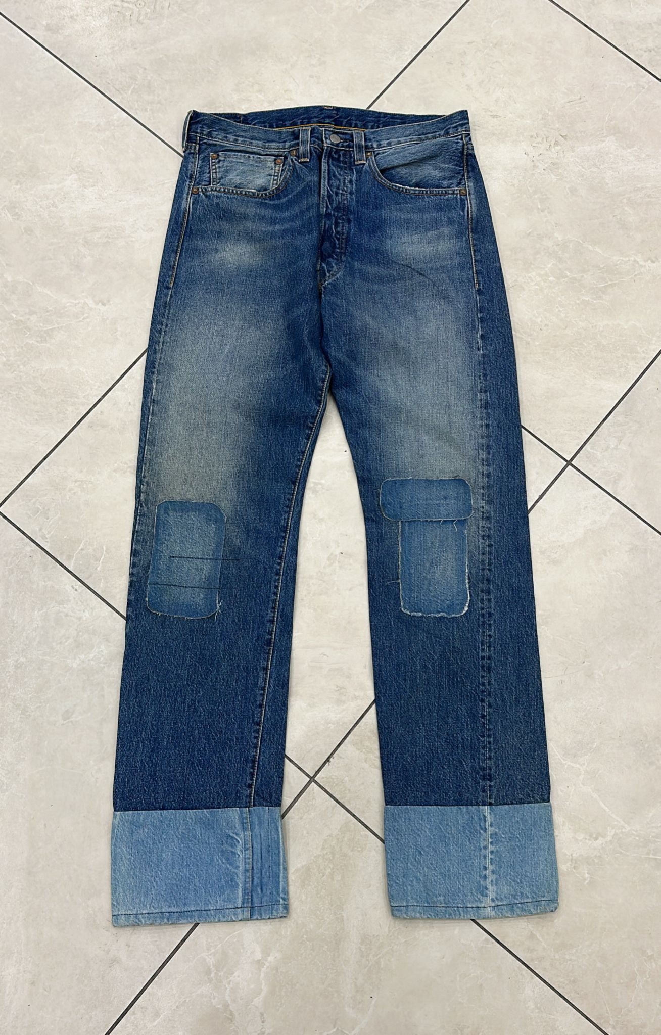 Levi's Vintage Clothing LVC Levi's Vintage Clothing 1947 501XX BigE Selvedge Jeans Size US 34 / EU 50 - 1 Thumbnail
