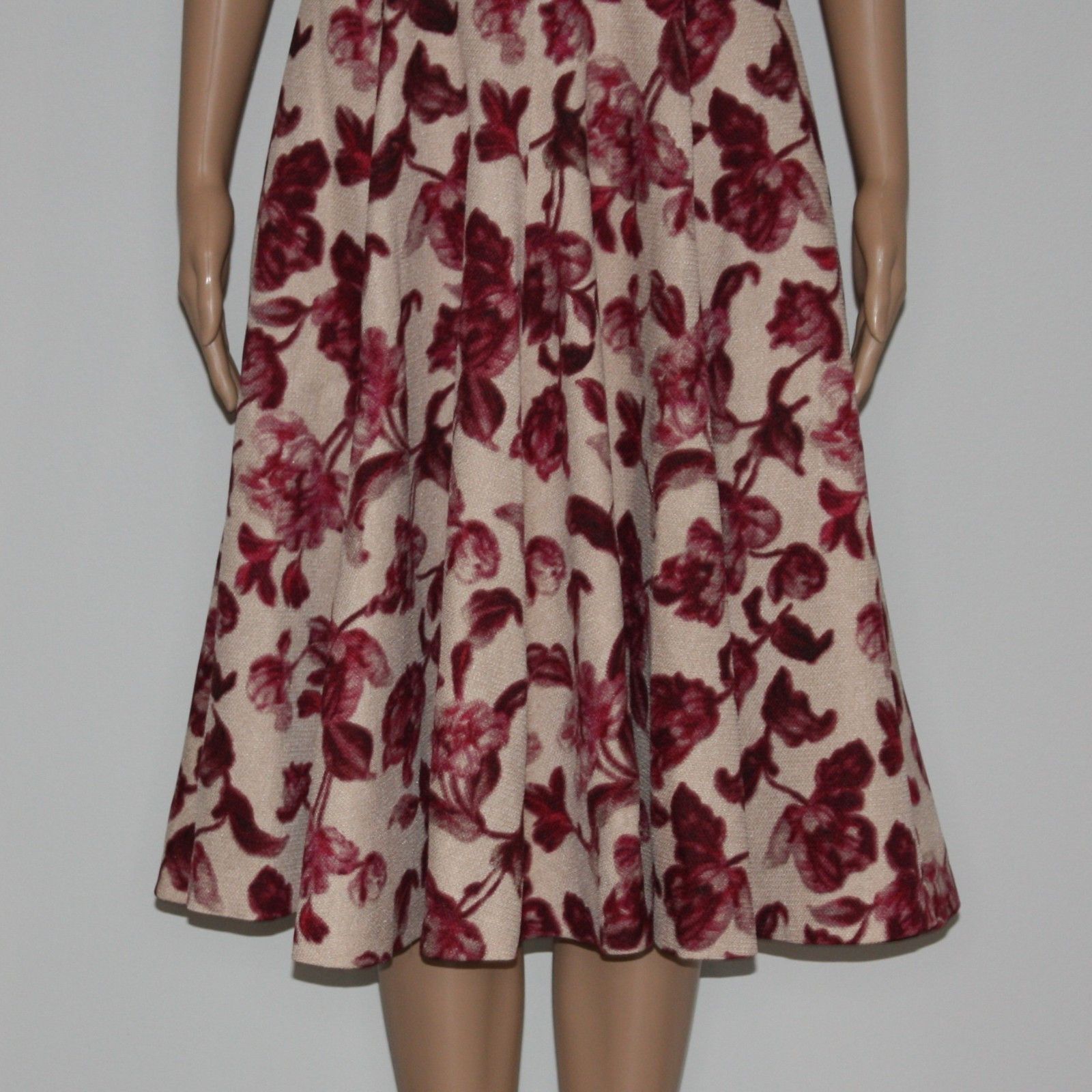 Other Gal Meets Glam Edith Floral Print A-Line Dress in size 6 NWT Size M / US 6-8 / IT 42-44 - 7 Thumbnail