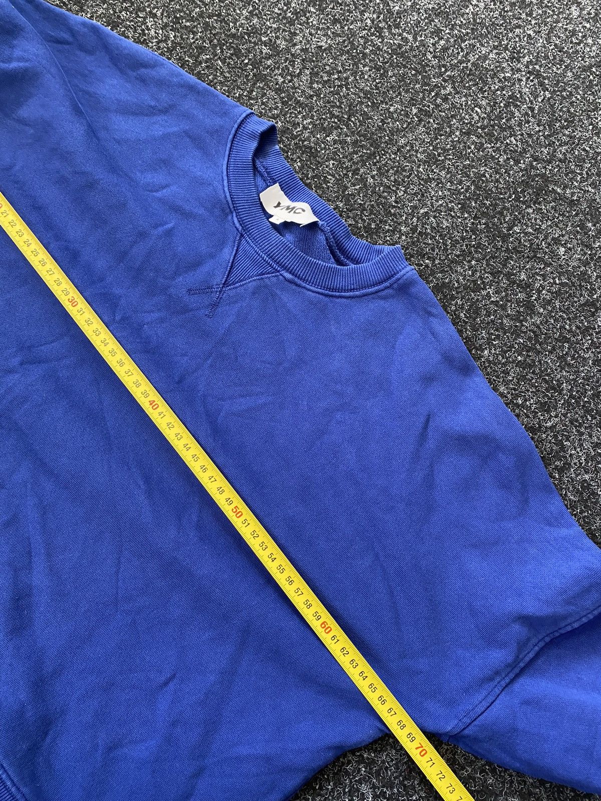 Vintage × YMC YMC Oversized Womens Blue Sweatshirt Large Rare yeezy Size L / US 10 / IT 46 - 5 Thumbnail