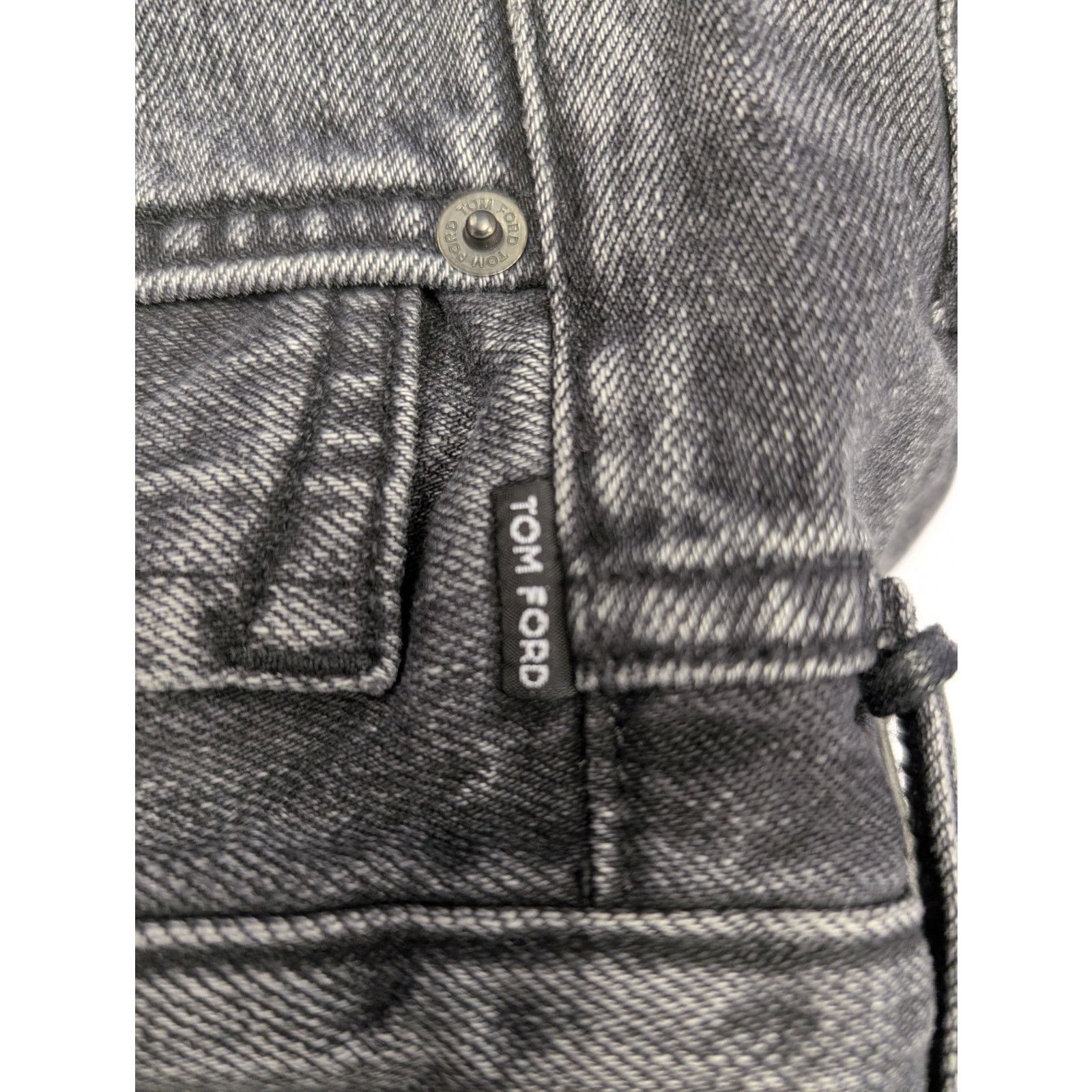 Tom Ford o1rshd1 Denim Slim Jean in Black Size US 36 / EU 52 - 22 Thumbnail