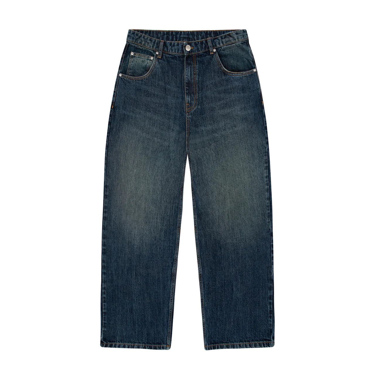 Other Distressed Wide Leg Jean Size US 36 / EU 52 - 3 Thumbnail