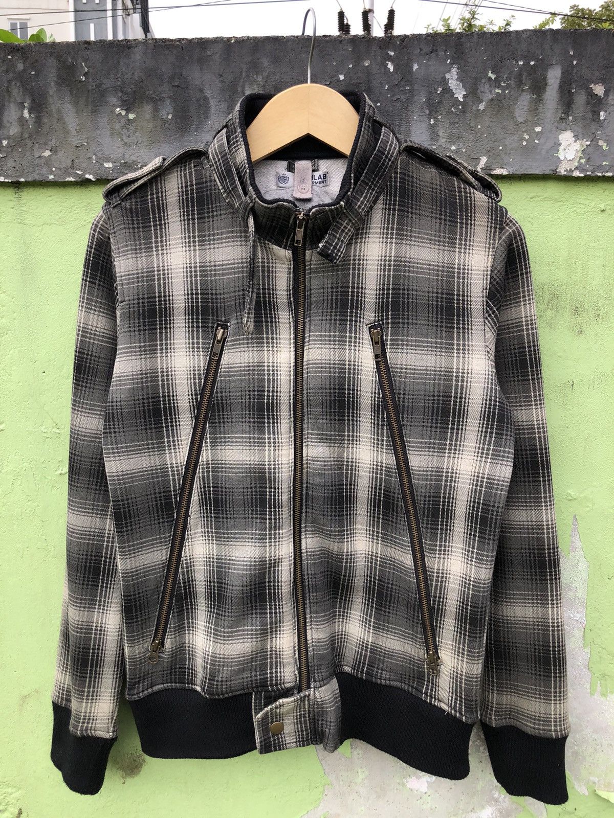 Vintage Denimlab Garment Detachable Hoodie Japanese Asian Style Size US M / EU 48-50 / 2 - 1 Thumbnail