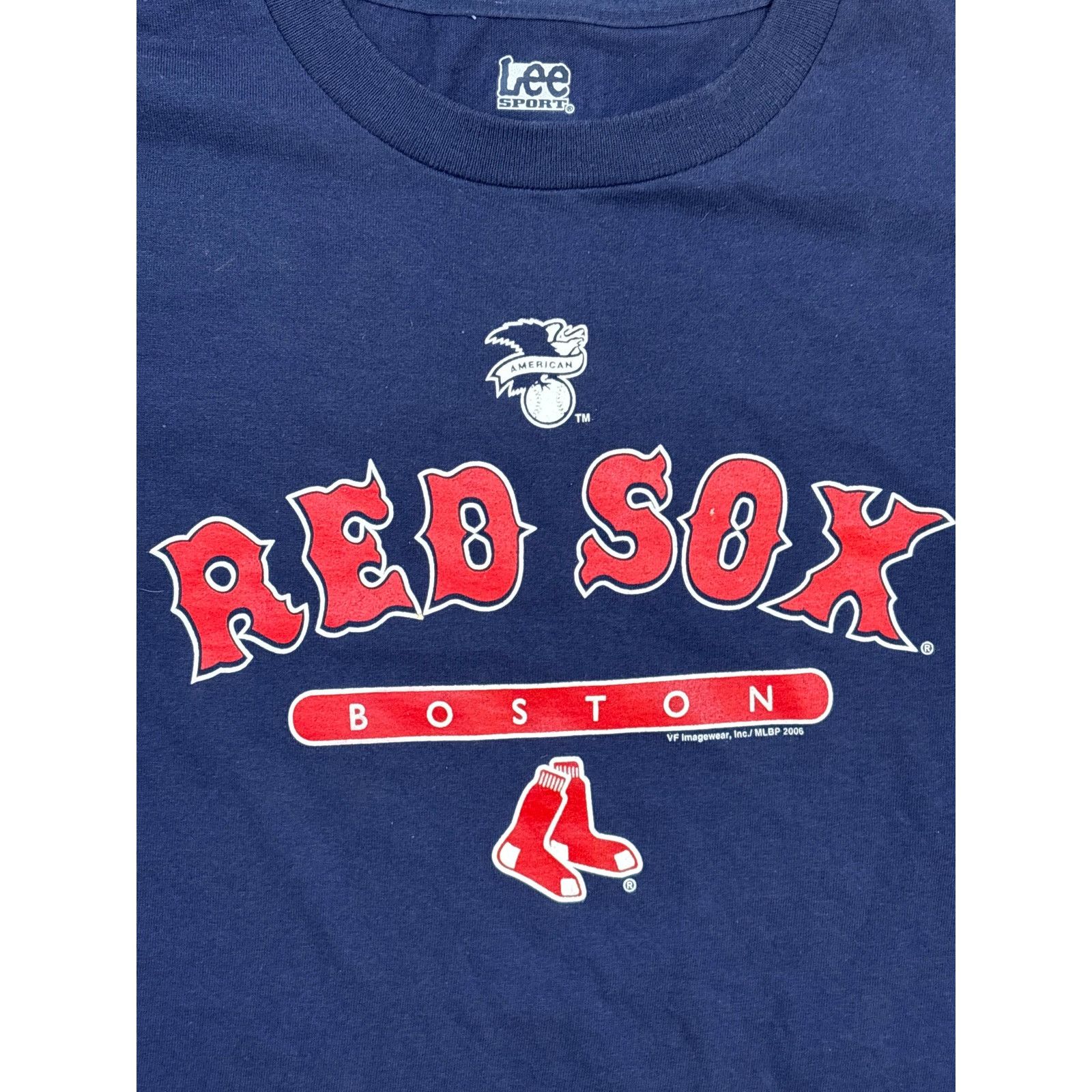 Lee Vtg 06 Y2K Boston Red Sox American League Baseball Shirt XL Size US XL / EU 56 / 4 - 2 Thumbnail
