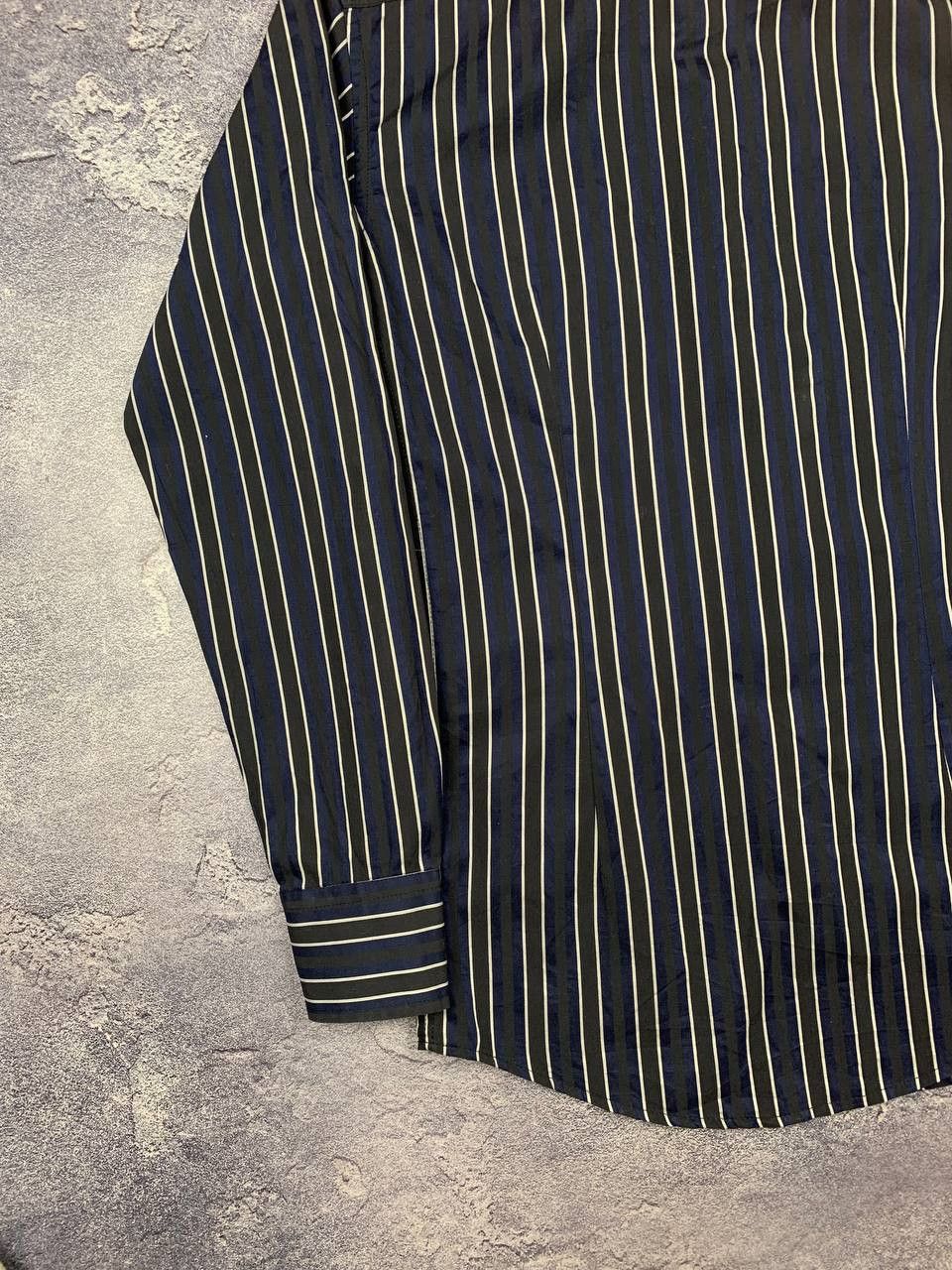Balmain Balmain Men’s Black Striped Button Up Shirt Size S Size US S / EU 44-46 / 1 - 16 Thumbnail