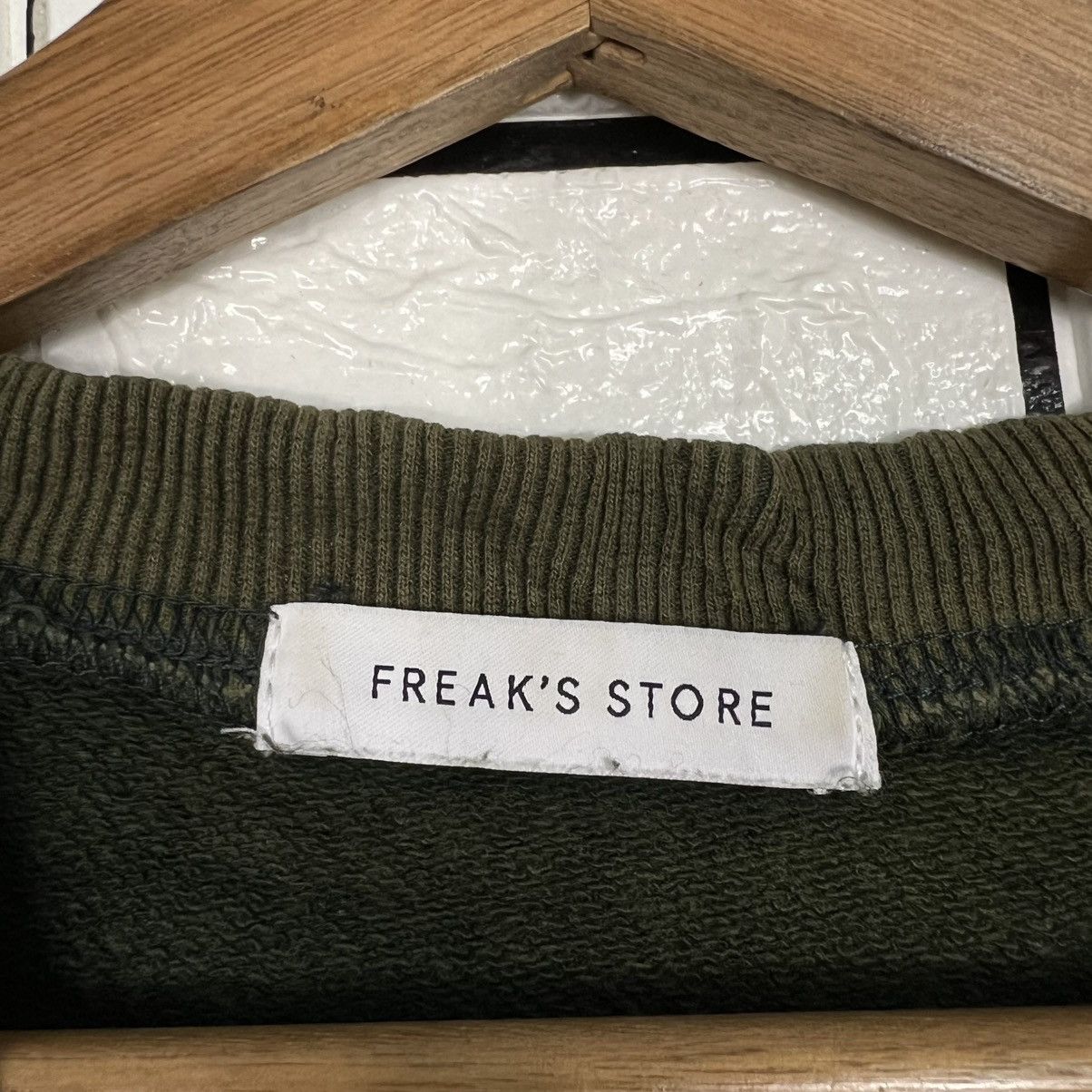 Japanese Brand FREAK’S STORE ATLANTA GEORGIA Big Logo Sweatshirt #4074-C185 Size US M / EU 48-50 / 2 - 11 Thumbnail