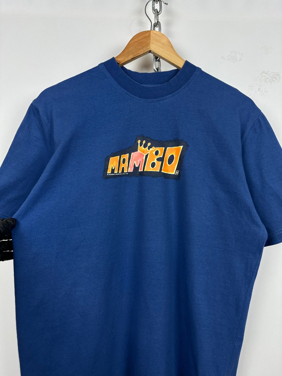 Mambo 1998 Vintage Mambo Graphic King of T-Shirt Crown Surf Skate Size US S / EU 44-46 / 1 - 14 Thumbnail