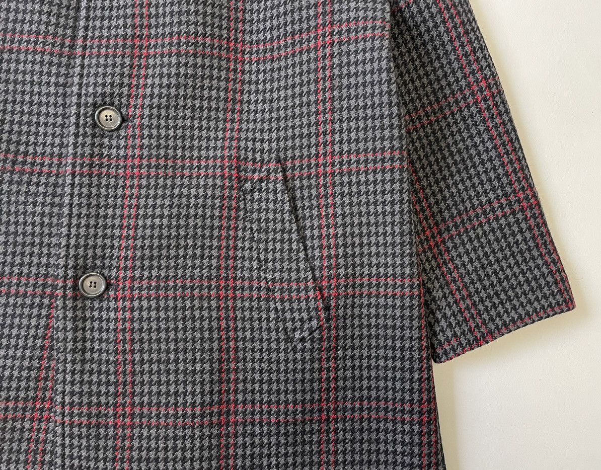 Prada Mid 2000s Check Wool Overcoat Size US XL / EU 56 / 4 - 8 Thumbnail