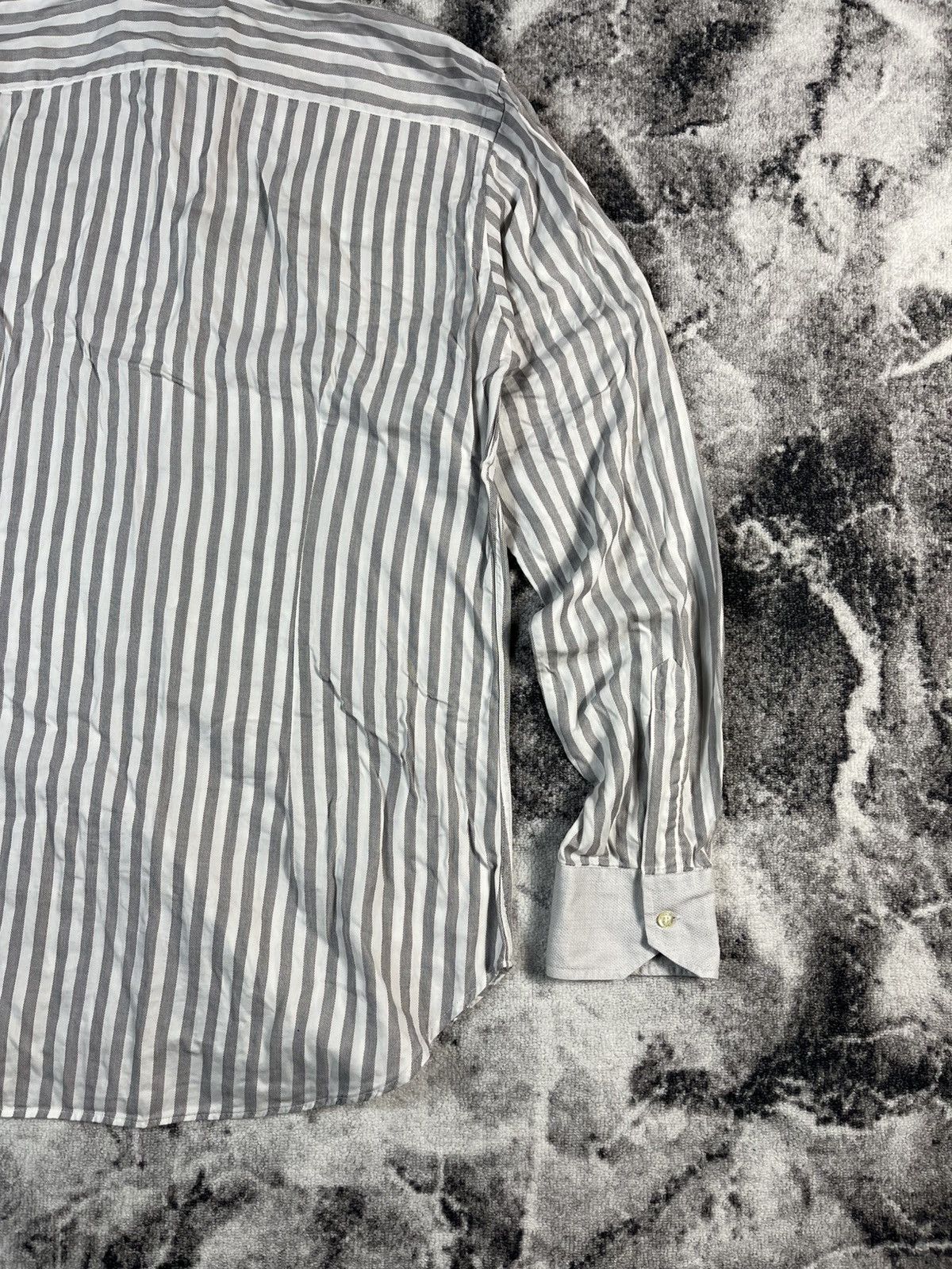 Etro ETRO Milano Striped Button Up Shirt Italy Size US XL / EU 56 / 4 - 11 Thumbnail