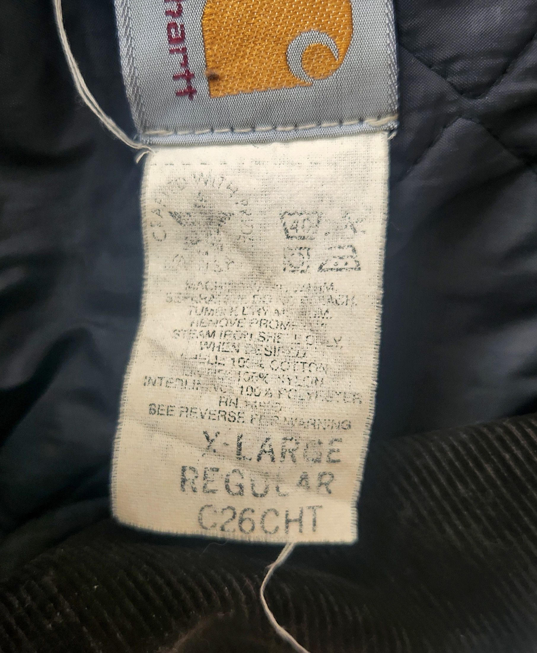 Carhartt Carhartt Vintage Traditional Duck Coat XL Work Jacket C26CHT Size US XL / EU 56 / 4 - 14 Thumbnail