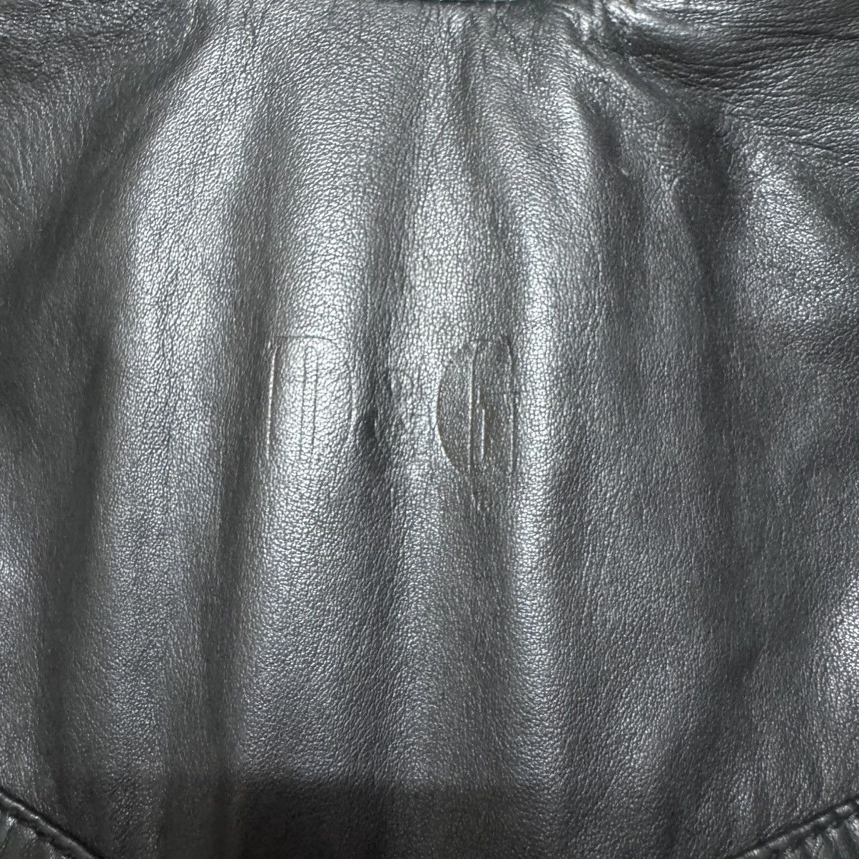 Dolce & Gabbana Dolce & Gabbana Leather Jacket Hybrid Patina Size US M / EU 48-50 / 2 - 15 Thumbnail