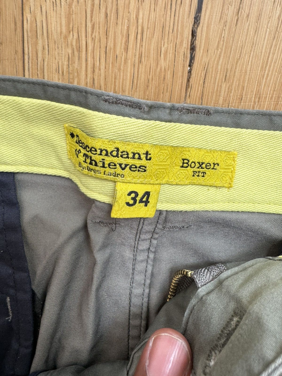 Descendant of Thieves (2-Pack!) Descendant of Thieves Twill Cropped Pants Size US 34 / EU 50 - 12 Thumbnail