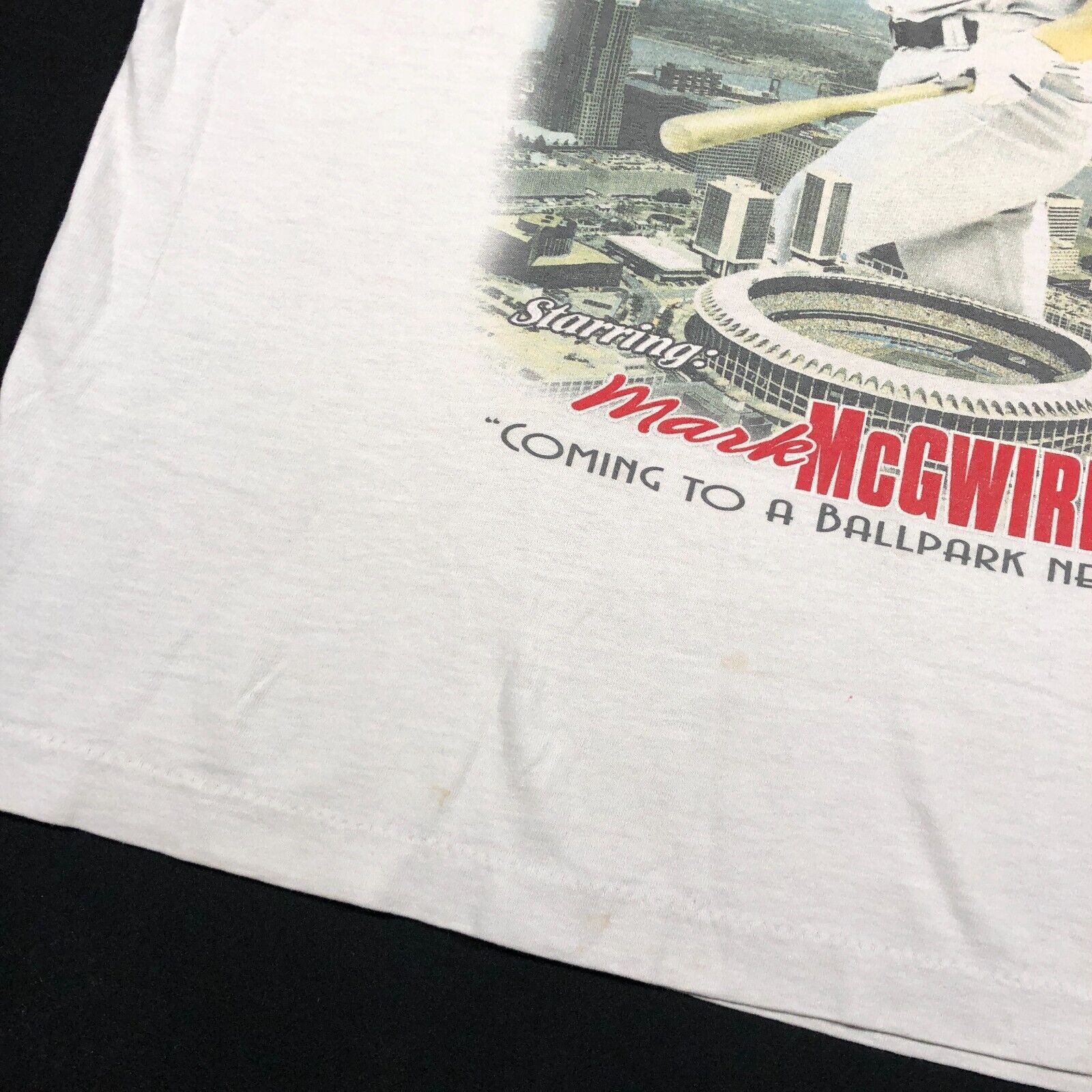 MLB × Vintage 1998 Mark McGwire Maczilla Cardinals Baseball Tee T Shirt XL Size US XL / EU 56 / 4 - 3 Thumbnail