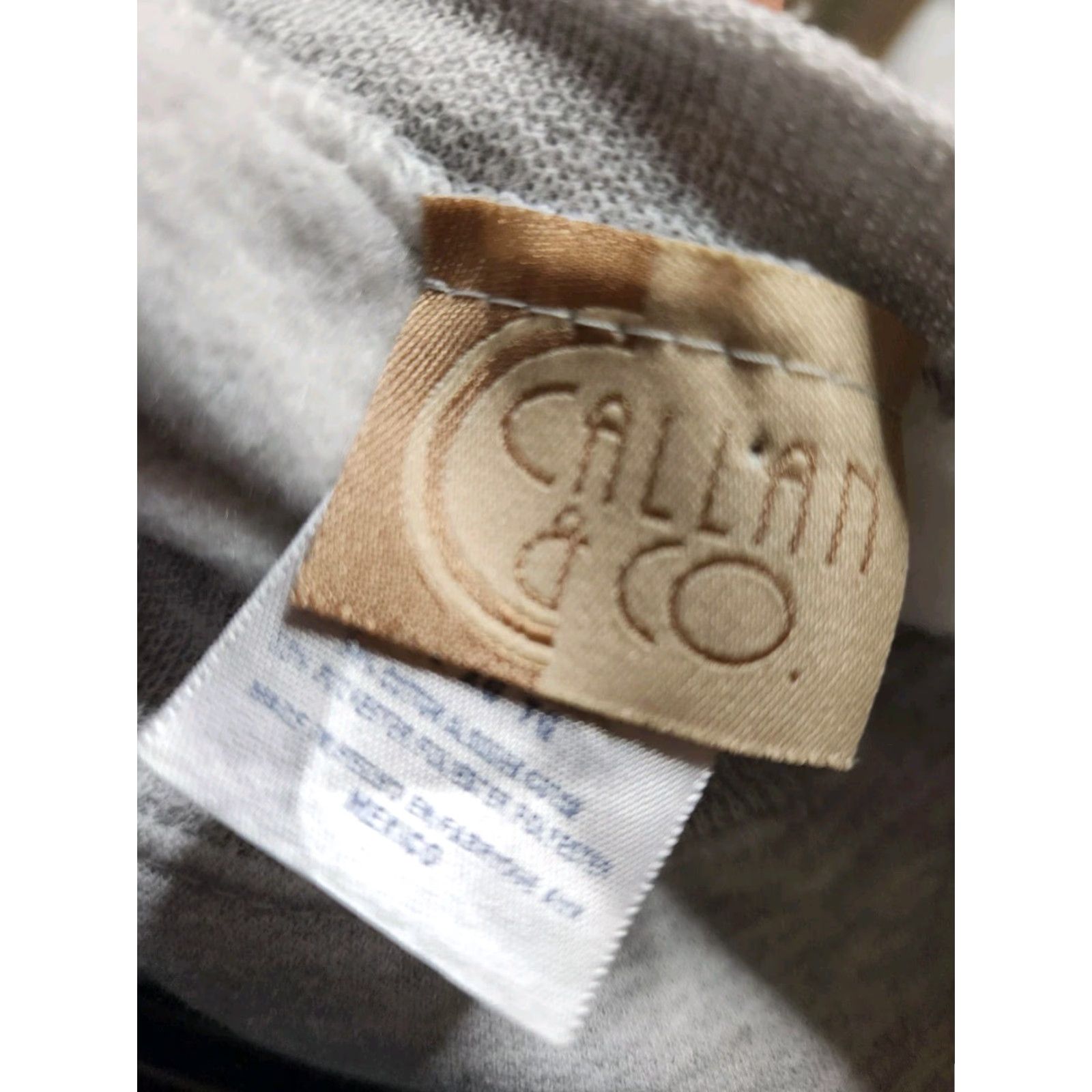 CO VINTAGE Callan & Co Gray XL Christmas Sweatshirt Pullover Long Sleeve Womens Size XL / US 12-14 / IT 48-50 - 5 Thumbnail