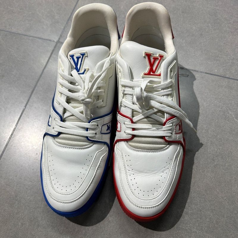 Louis Vuitton Louis Vuitton Fashion Sneakers for Men in Blue and Red -250 Size US 10 / EU 43 - 2 Thumbnail