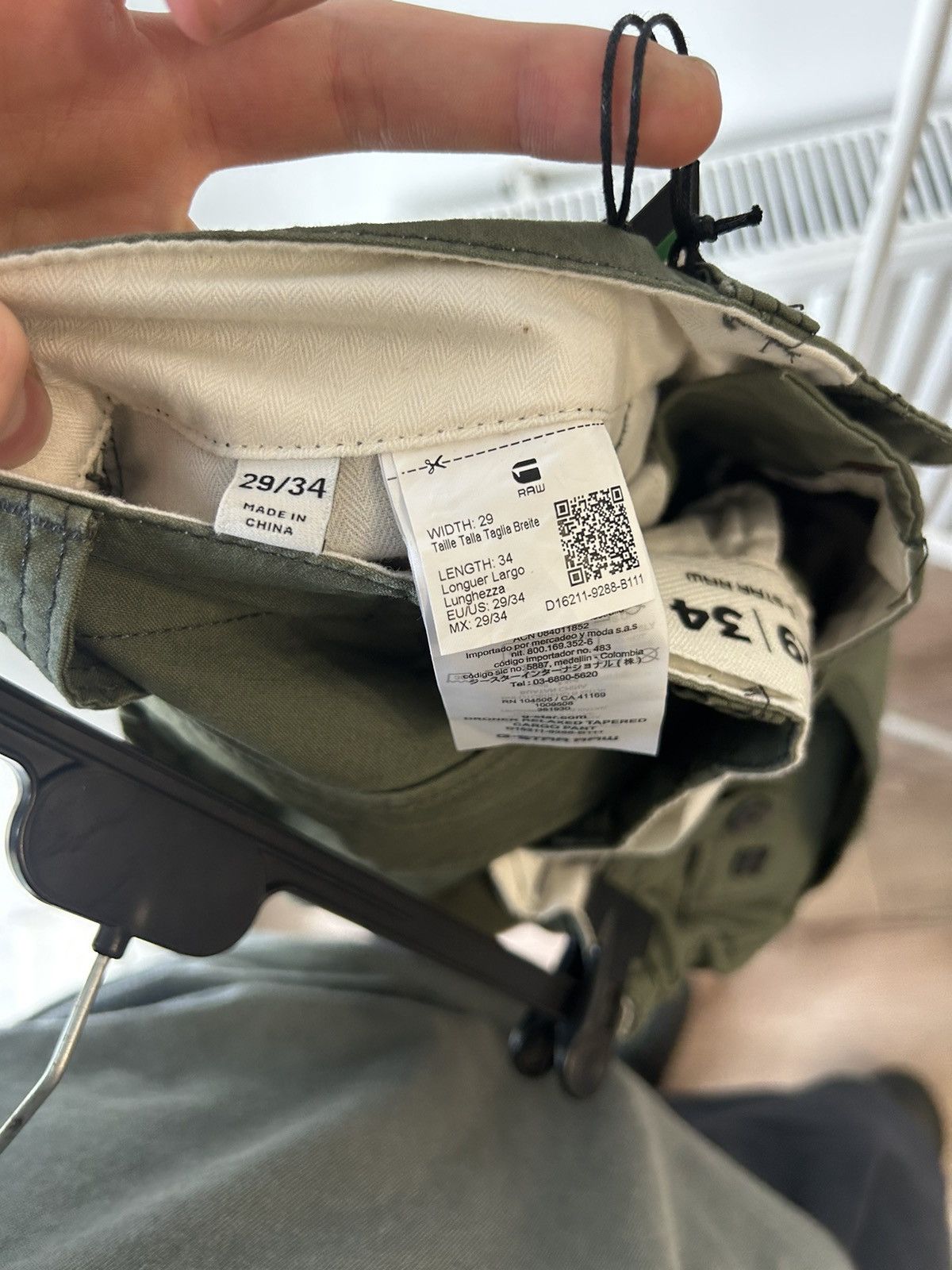G-Star GSTAR RAW Cargo Pants Size US 29 - 12 Thumbnail