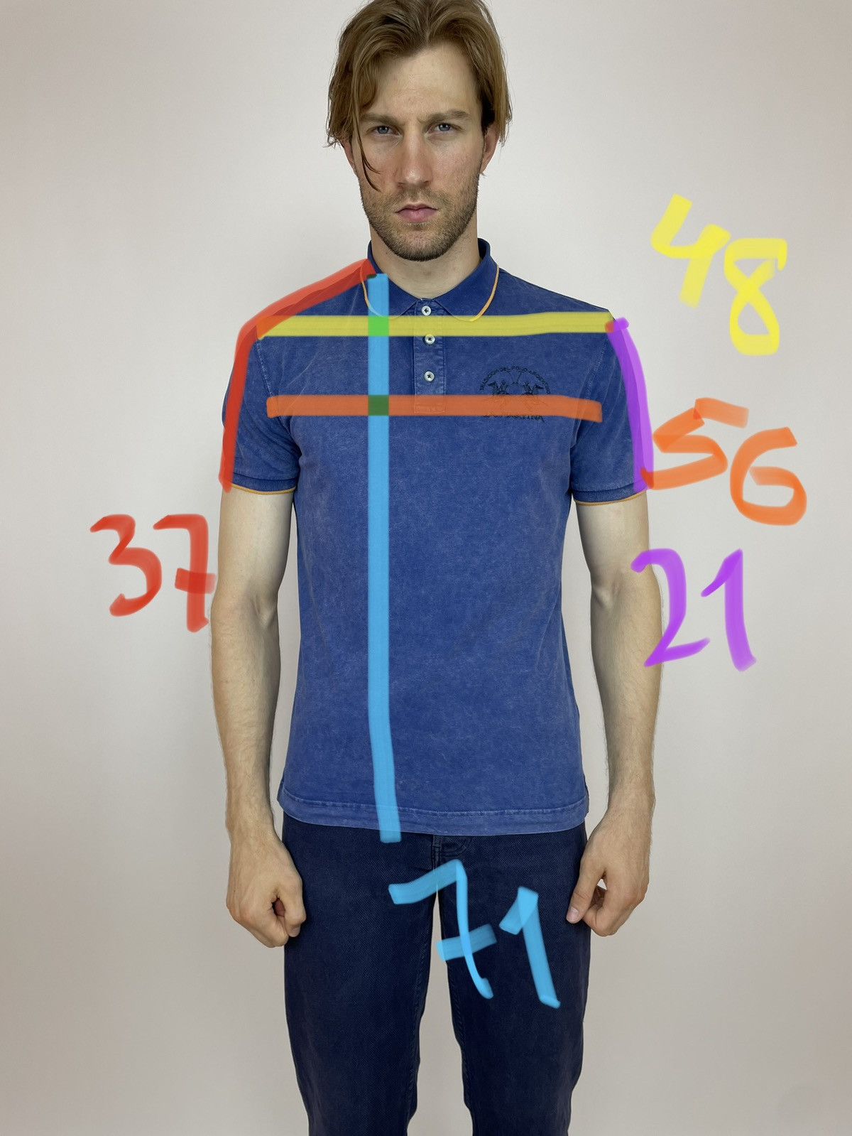 La Martina LA MARTINA Polo shirt Mens size Large Size US L / EU 52-54 / 3 - 14 Thumbnail