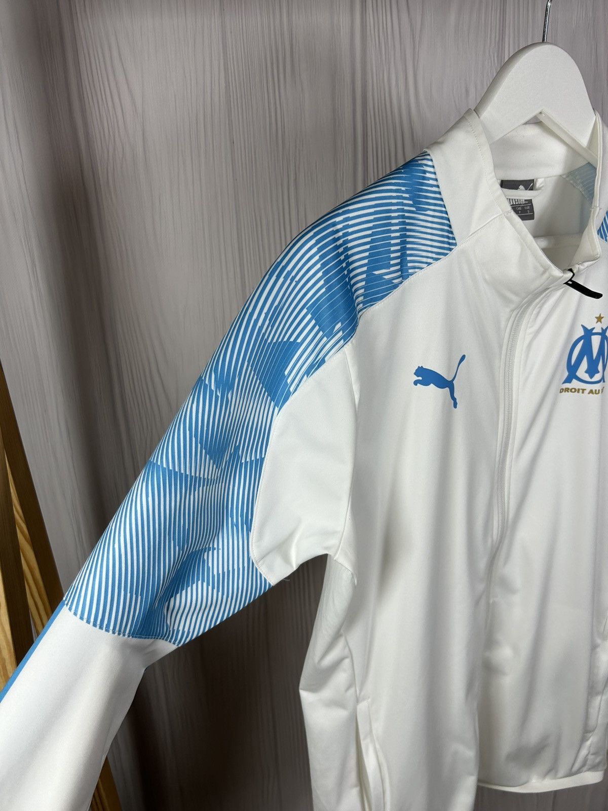 Puma Puma Olympique Marseille Stadium Jacket Size S Football Club Size US S / EU 44-46 / 1 - 6 Thumbnail