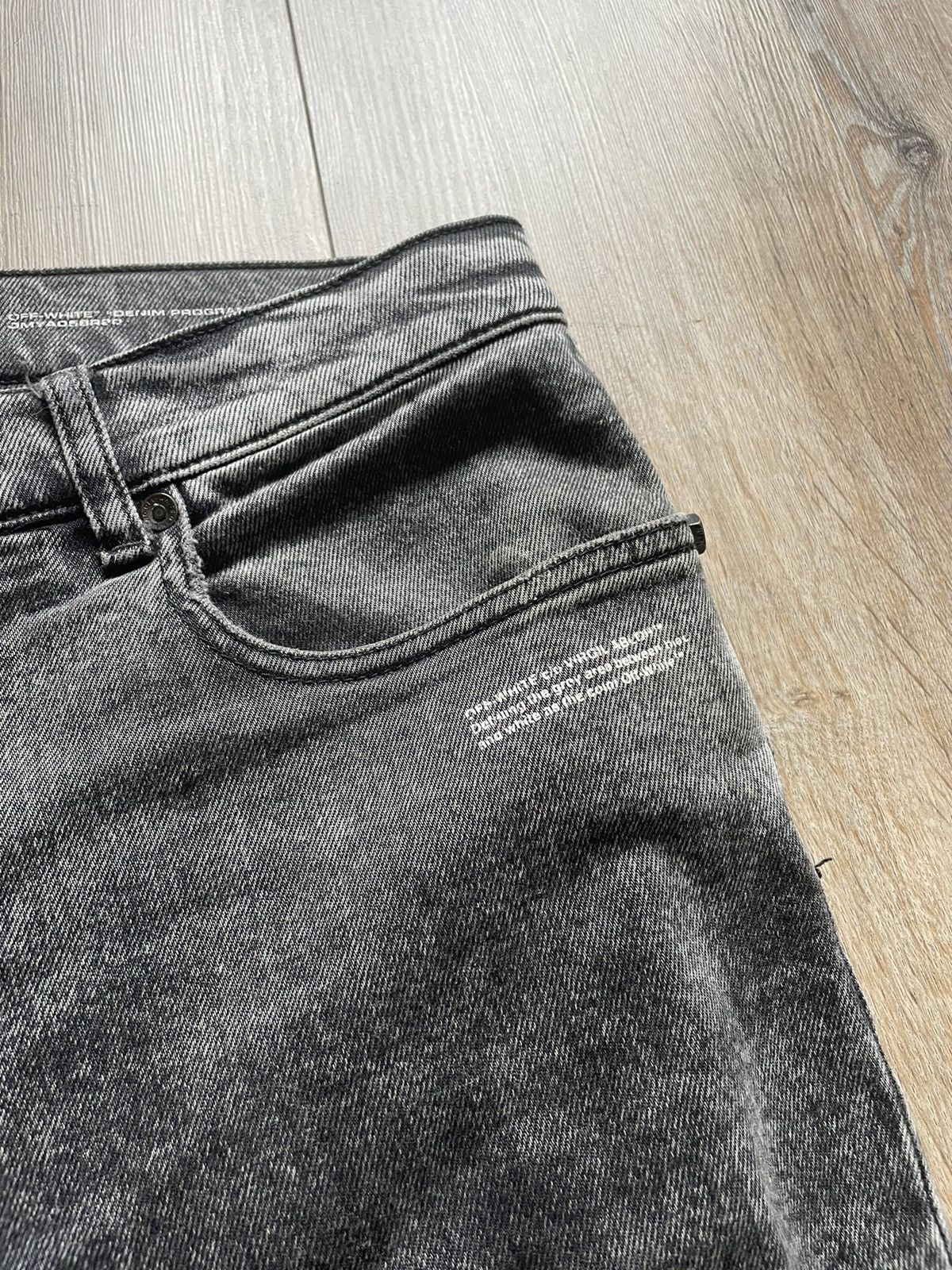 Off-White Off-White logo denim Size US 34 / EU 50 - 5 Thumbnail