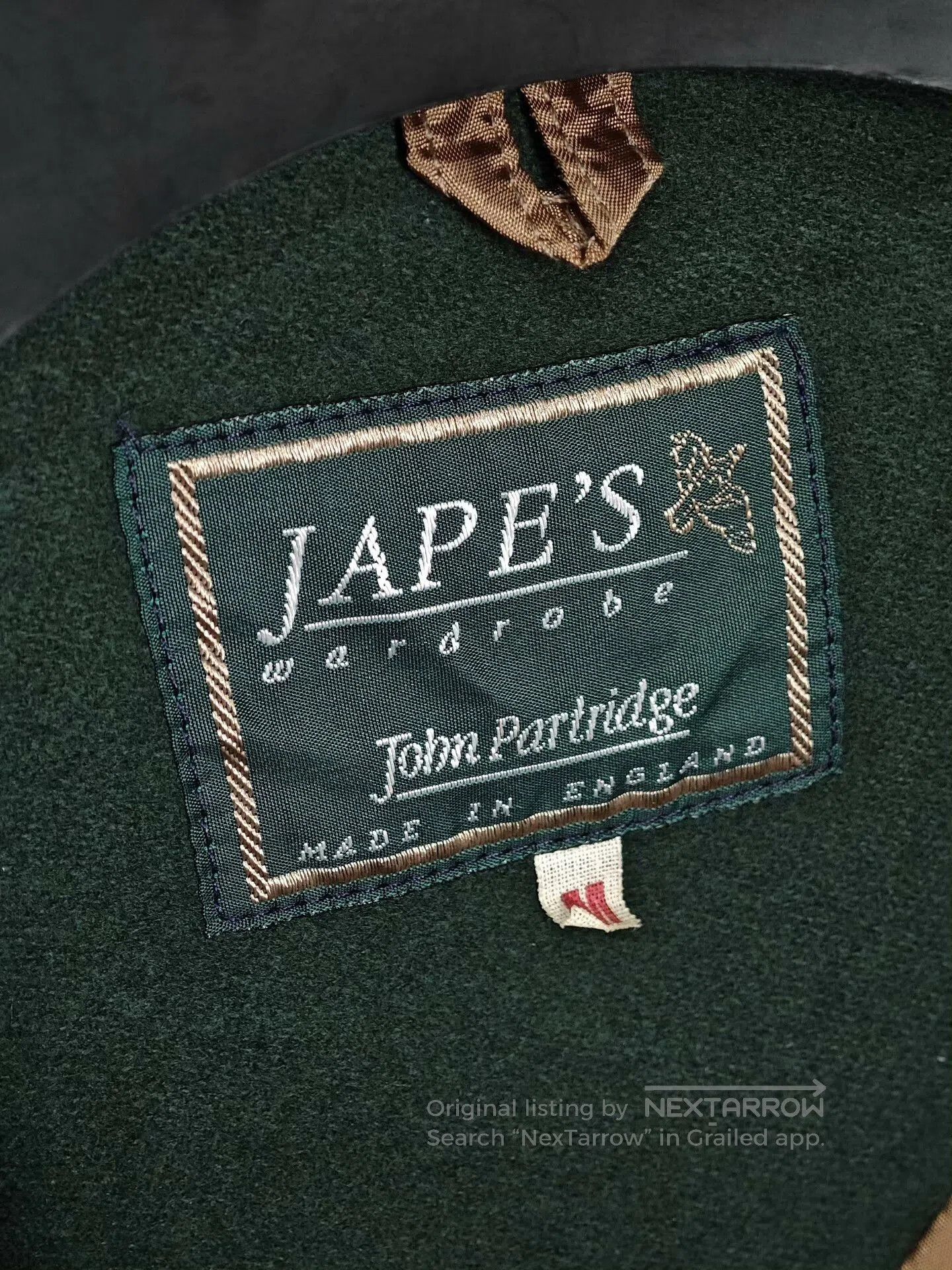 Japanese Brand Vintage John Partridge Wool Jacket. Size US M / EU 48-50 / 2 - 4 Thumbnail
