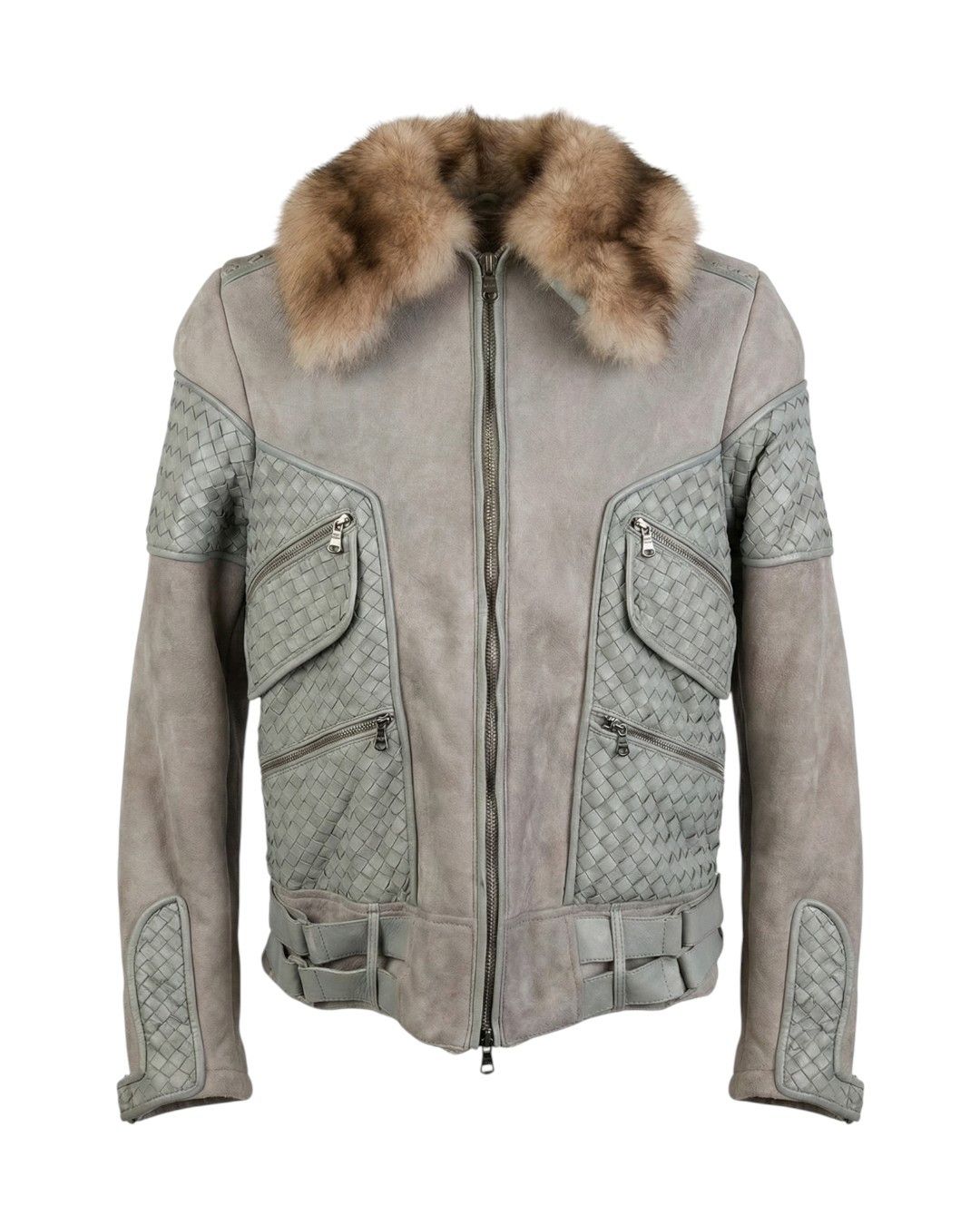 Roberto Cavalli ARCHIVE LEATHER BIKER JACKET Size US M / EU 48-50 / 2 - 1 Thumbnail