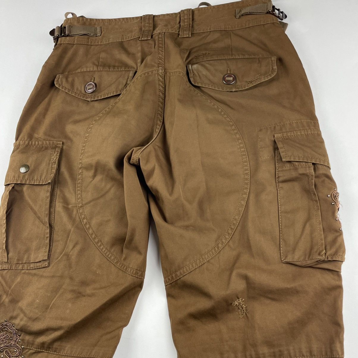 Polo Ralph Lauren Polo Ralph Lauren Pants Womens 6 Cargo Military Paratrooper Size 28" / US 6 / IT 42 - 19 Thumbnail
