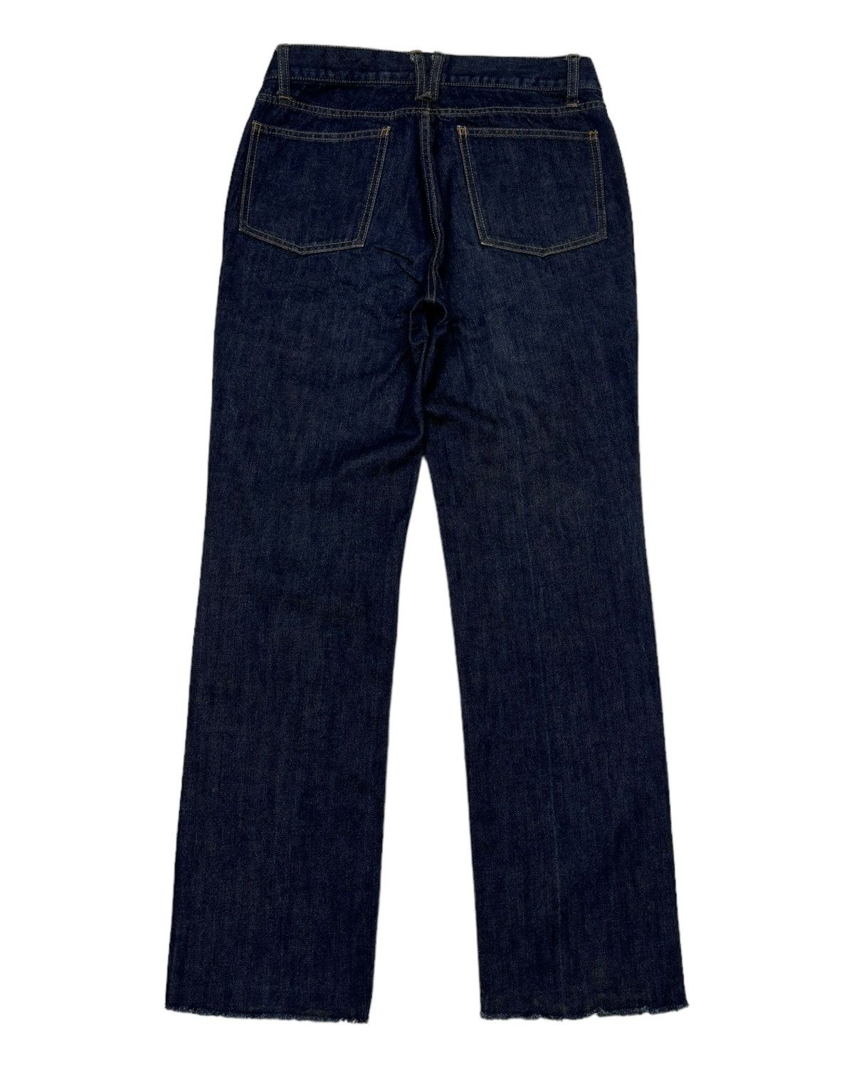 Kapital 🔥PHIL SMART UNION MADE BLUE JEANS RIPPED KNEE DENIM Size US 29 - 8 Thumbnail