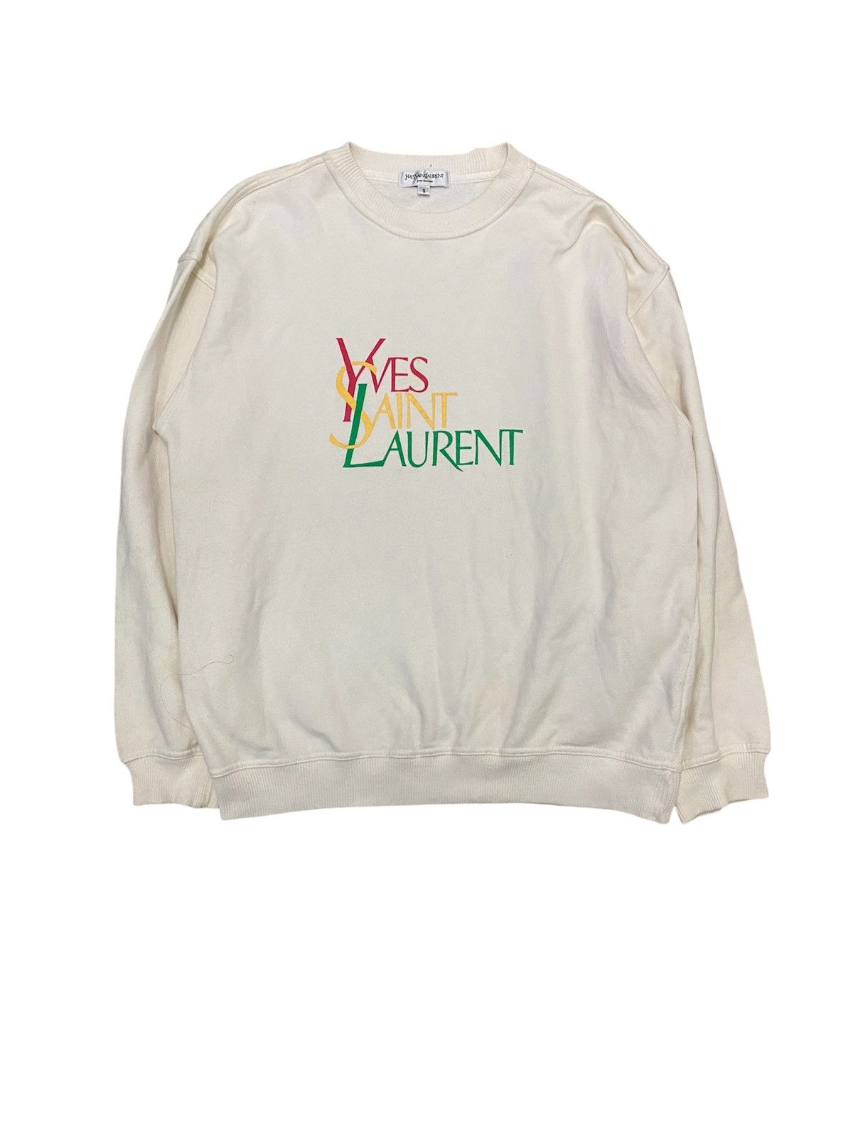 1990s Spellout logo sweatshirt