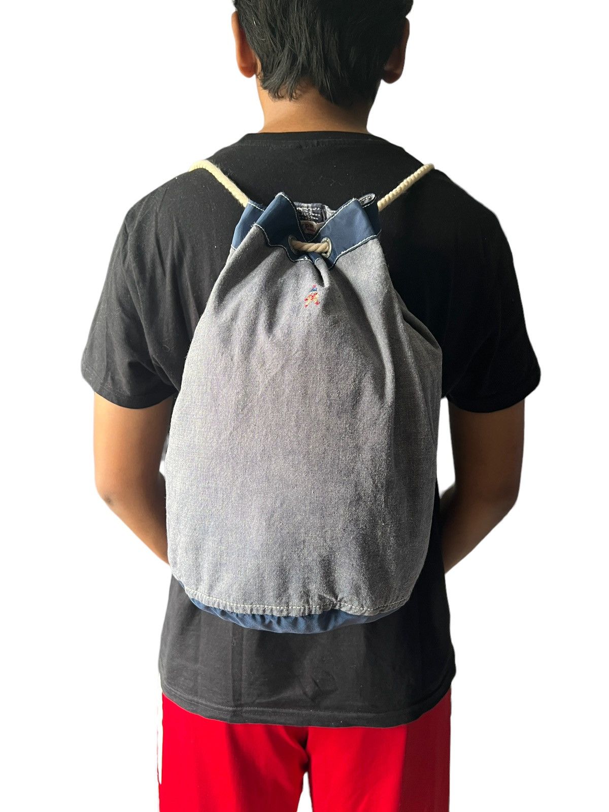 45rpm 45rpm Joubu De Nagamochi Drawstring Bag Size ONE SIZE - 11 Thumbnail