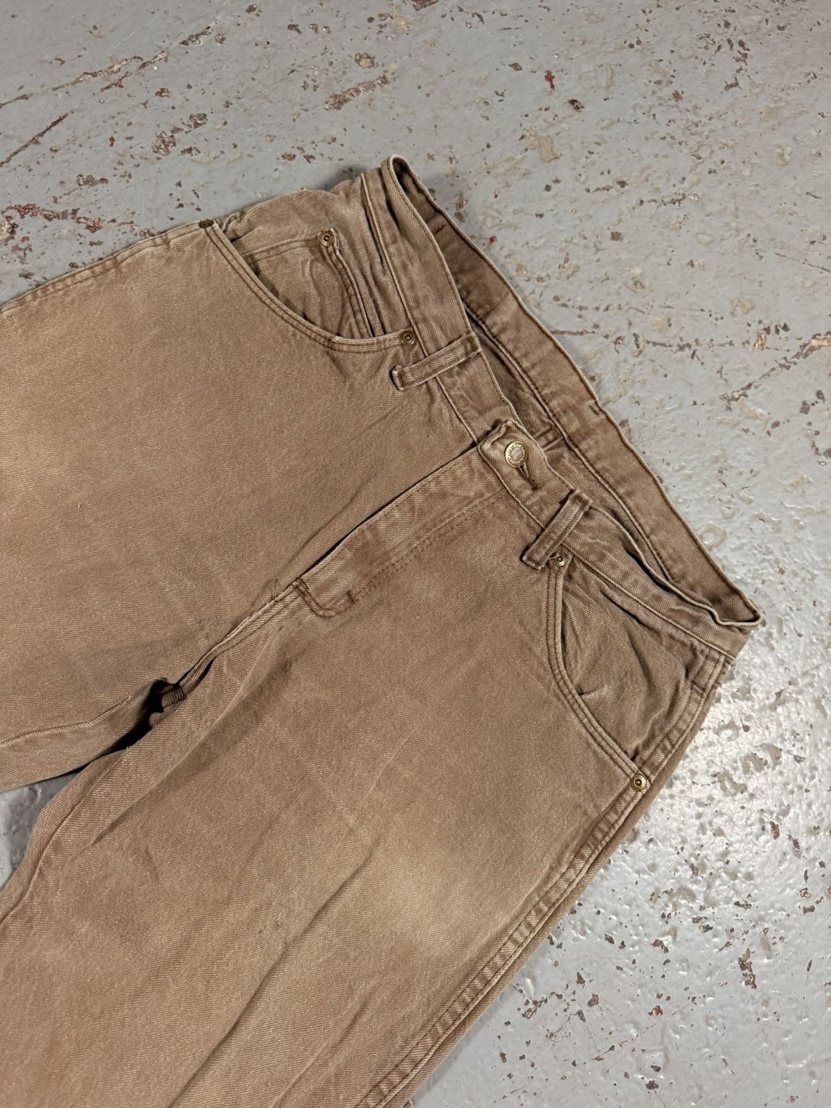 Wrangler Vintage Classic Mocha Brown Wrangler Denim Pants Size US 32 / EU 48 - 5 Thumbnail
