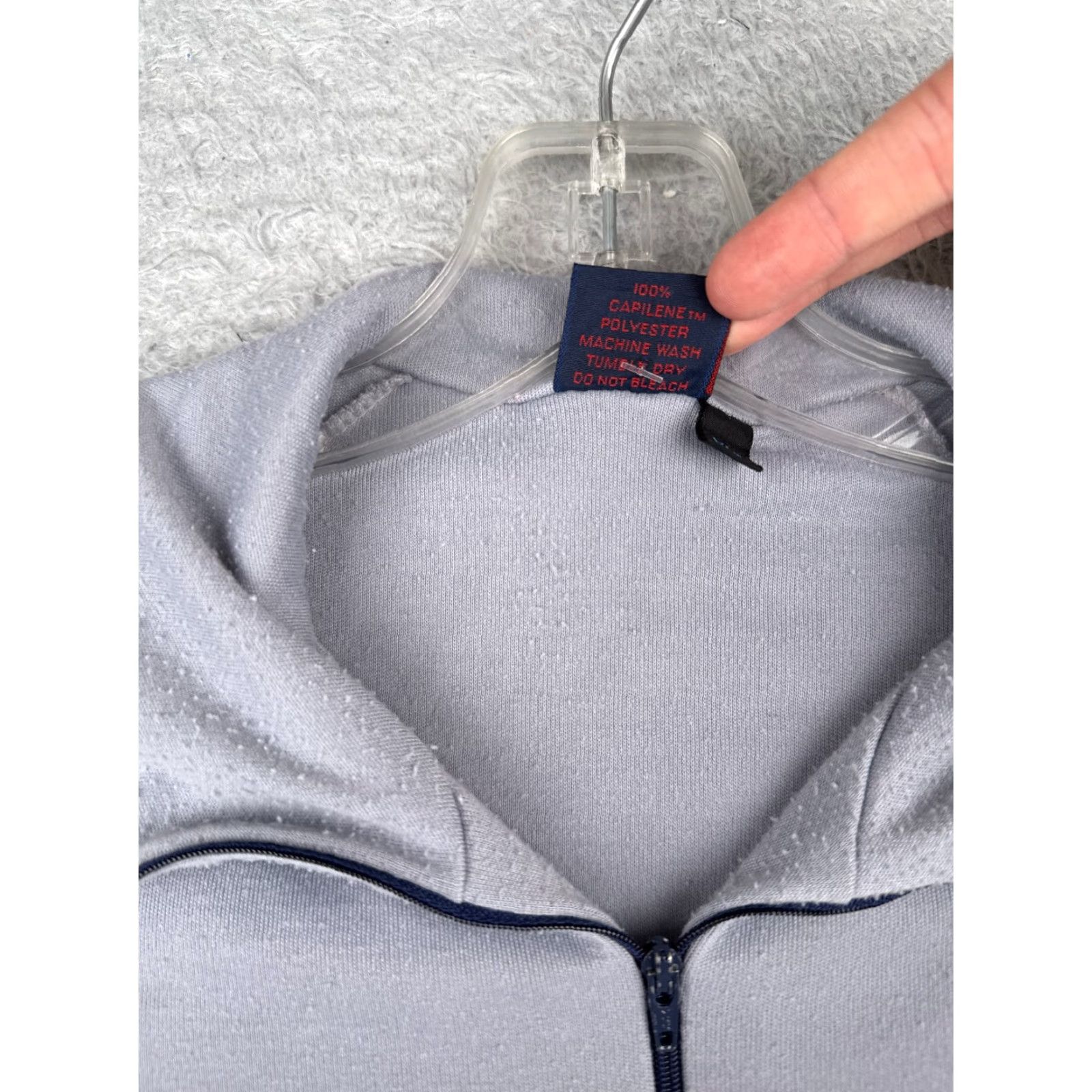 Patagonia Patagonia Sweater Unisex Adults XL Gray 1/4 Zip Capilene Mock Neck Pullover Cardigan Outdoor Winter Fall Spring Lightweight Size XL / US 12-14 / IT 48-50 - 7 Thumbnail
