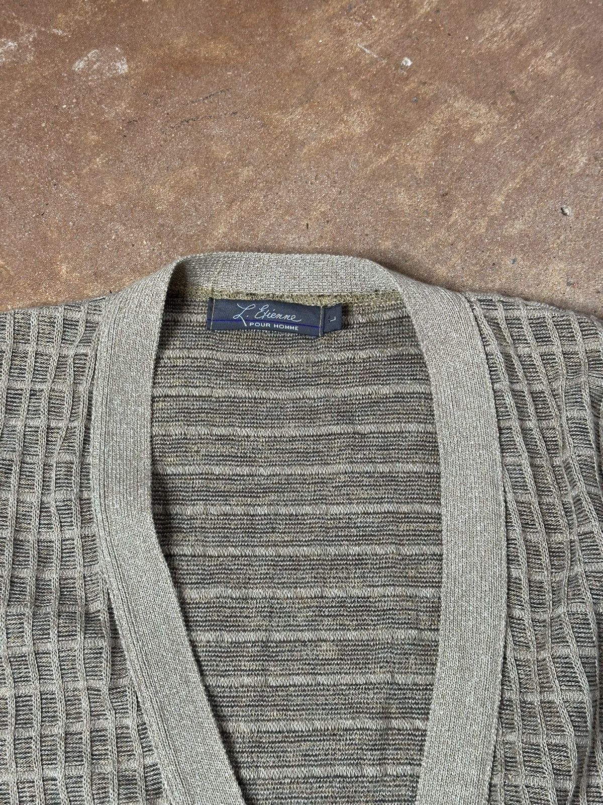 Vintage L’Etienne Pour Homme Buttoned Shawl Size US L / EU 52-54 / 3 - 4 Thumbnail