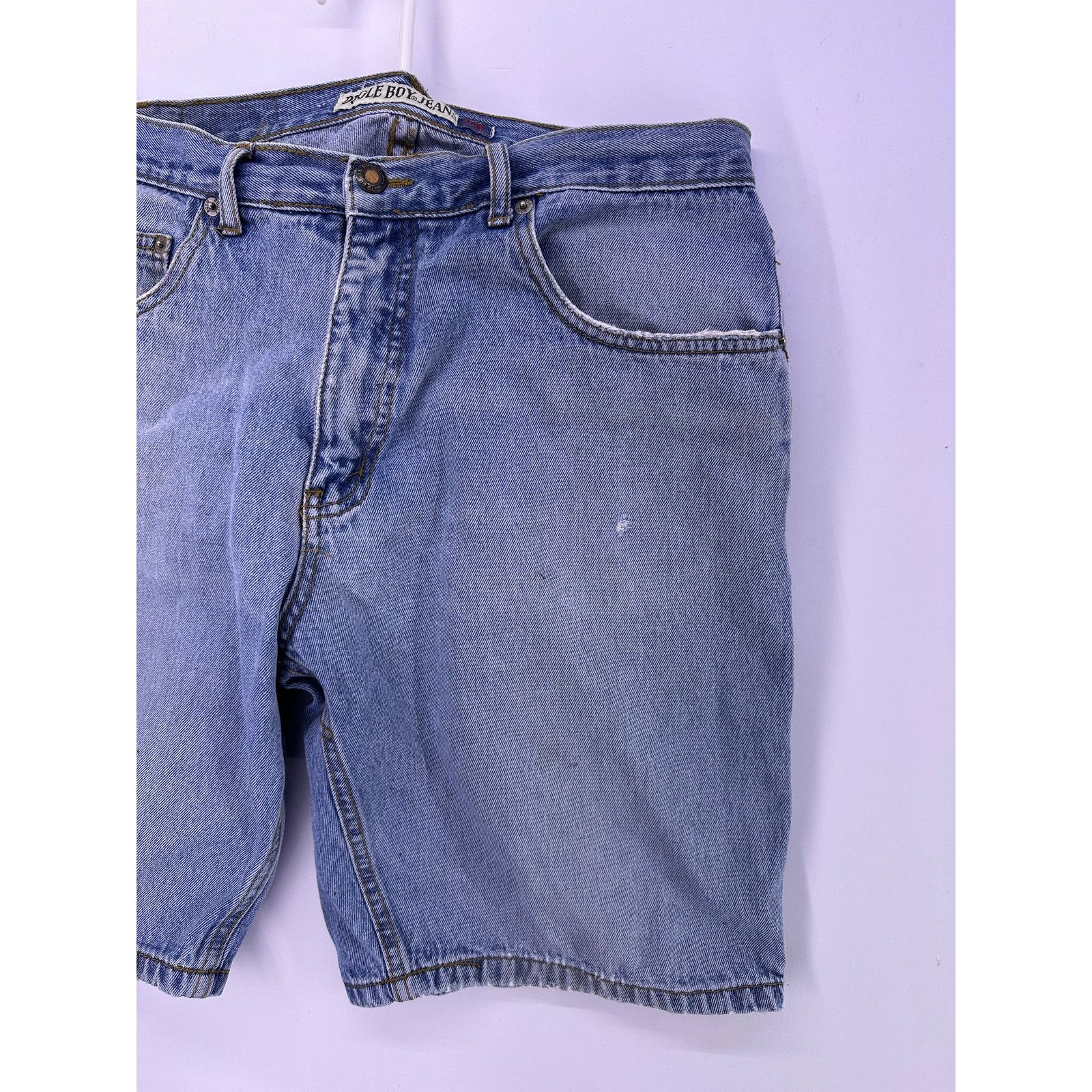 & Other Stories Vintage Buggle Boy Jeans 750 Shorts Size 33w Size US 33 - 3 Thumbnail