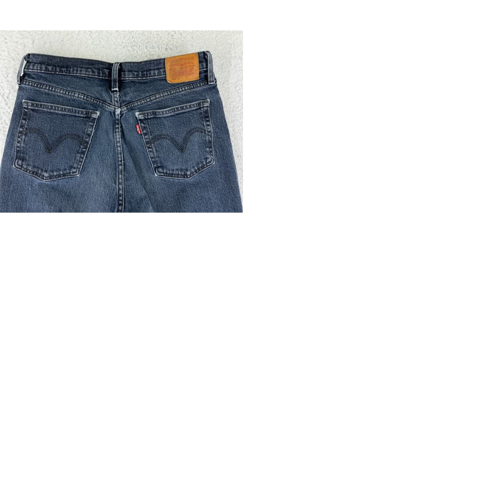 Levi's Levi's 501 Jeans Levi's Premium Denim Jeans Blue 29x28 501 Skinny Button Fly Regular Women Jeans Vintage No Size 29" - 11 Thumbnail