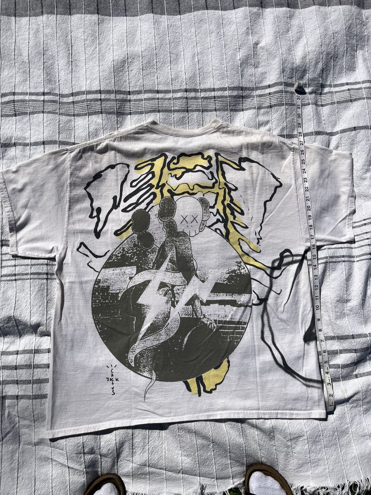 Fragment Design × Kaws × Travis Scott Travis Scott x KAWS All Over Print T-Shirt Size US XL / EU 56 / 4 - 4 Thumbnail
