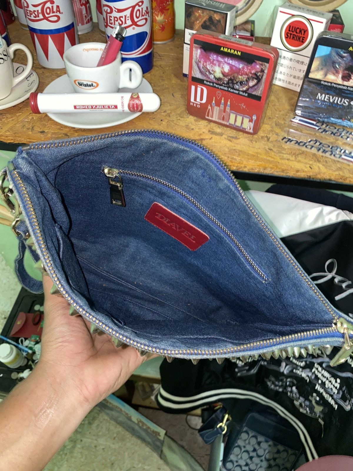 Other Japanese brand - Diavel Studded Denim Cluth Size ONE SIZE - 5 Thumbnail