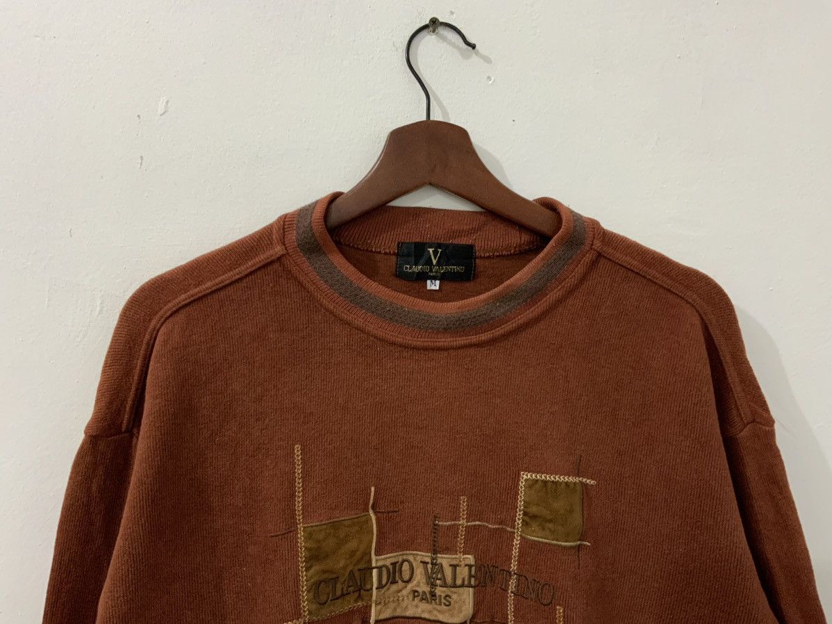 Japanese Brand Vintage Claudio Valentino Paris Sweatshirt Size US M / EU 48-50 / 2 - 3 Thumbnail