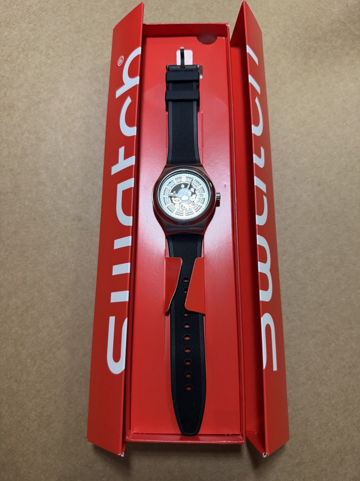 New Swiss Swatch SISTEM Through Again Automatic Watch YIS431