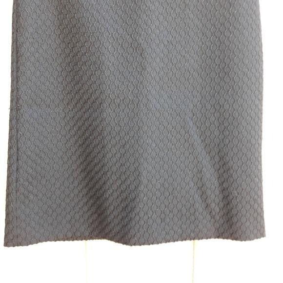 Other Costume National Italian Wool Skater Skirt Sz 4 Black Honeyc Size 27" / US 4 / IT 40 - 6 Thumbnail