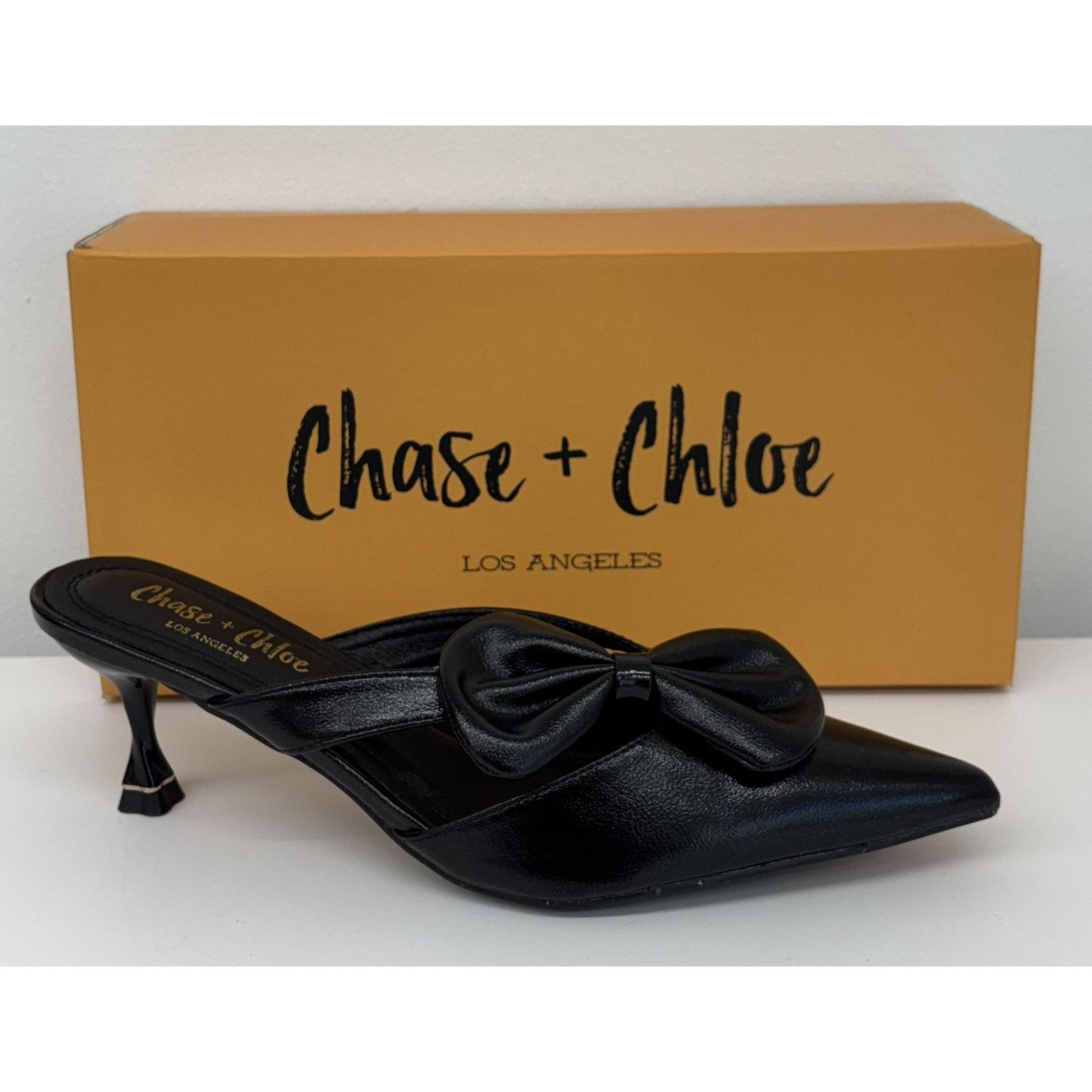 See by Chloe CHASE + CHLOE / Idra-3 / Womens Pointed Toe Kitten / Mules W Size US 9 / IT 39 - 7 Thumbnail