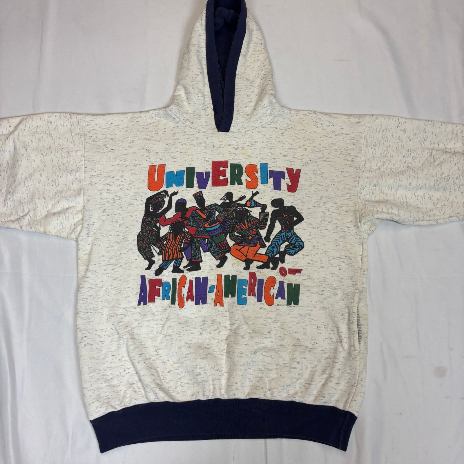 Vintage Vintage University of African American HBCU Hoodie Men's L Size US L / EU 52-54 / 3 - 2 Thumbnail